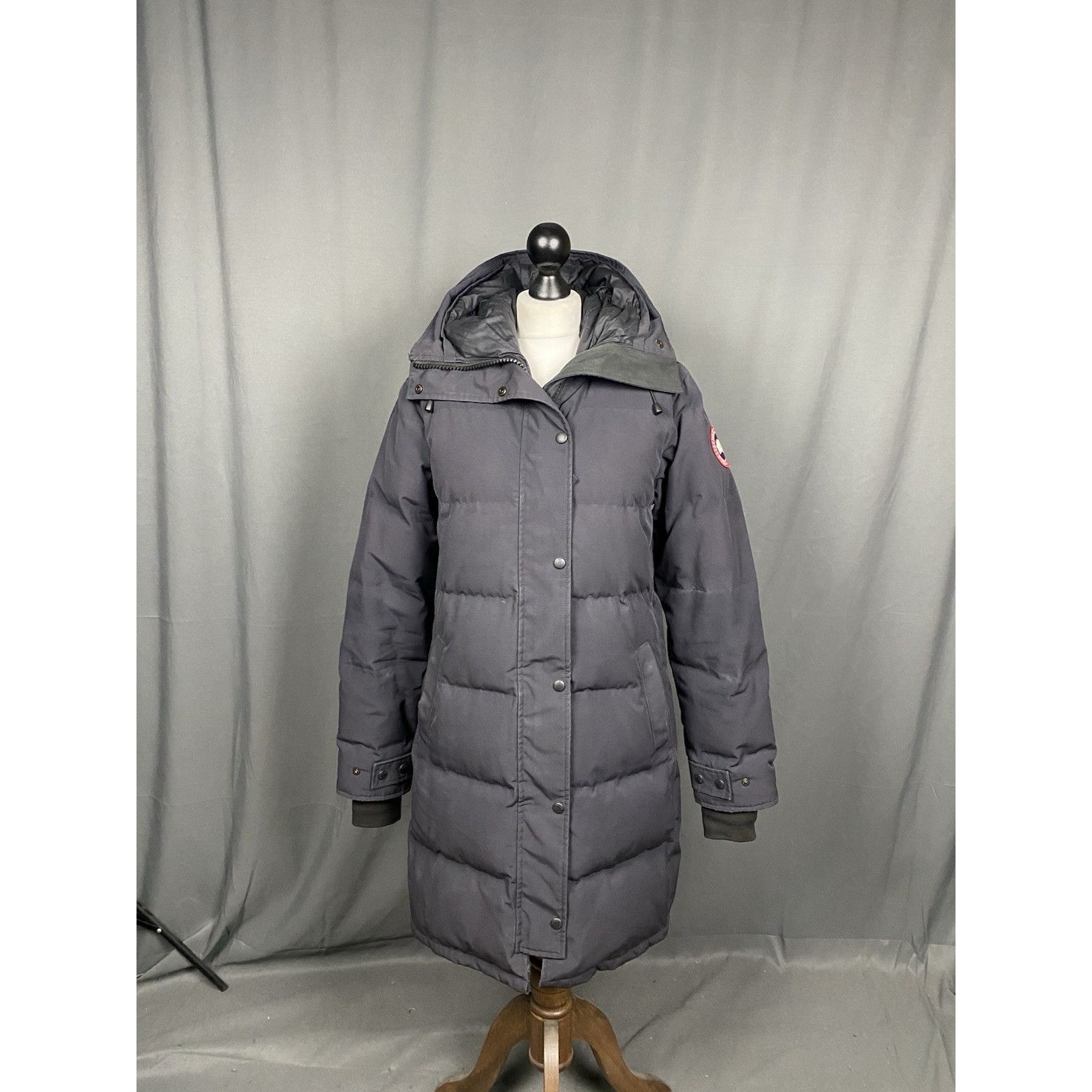 Canada Goose Canada Goose Auth Women's Black Down Insulated Parka Jacket Size L / US 10 / IT 46 - 3 Thumbnail