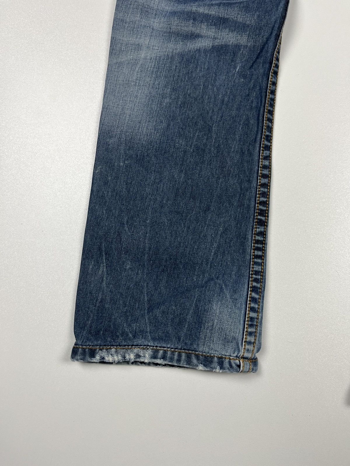 Japanese Brand TOUGH JEANSMITH BLUE DENIM PANTS JEANS Size US 29 - 7 Thumbnail