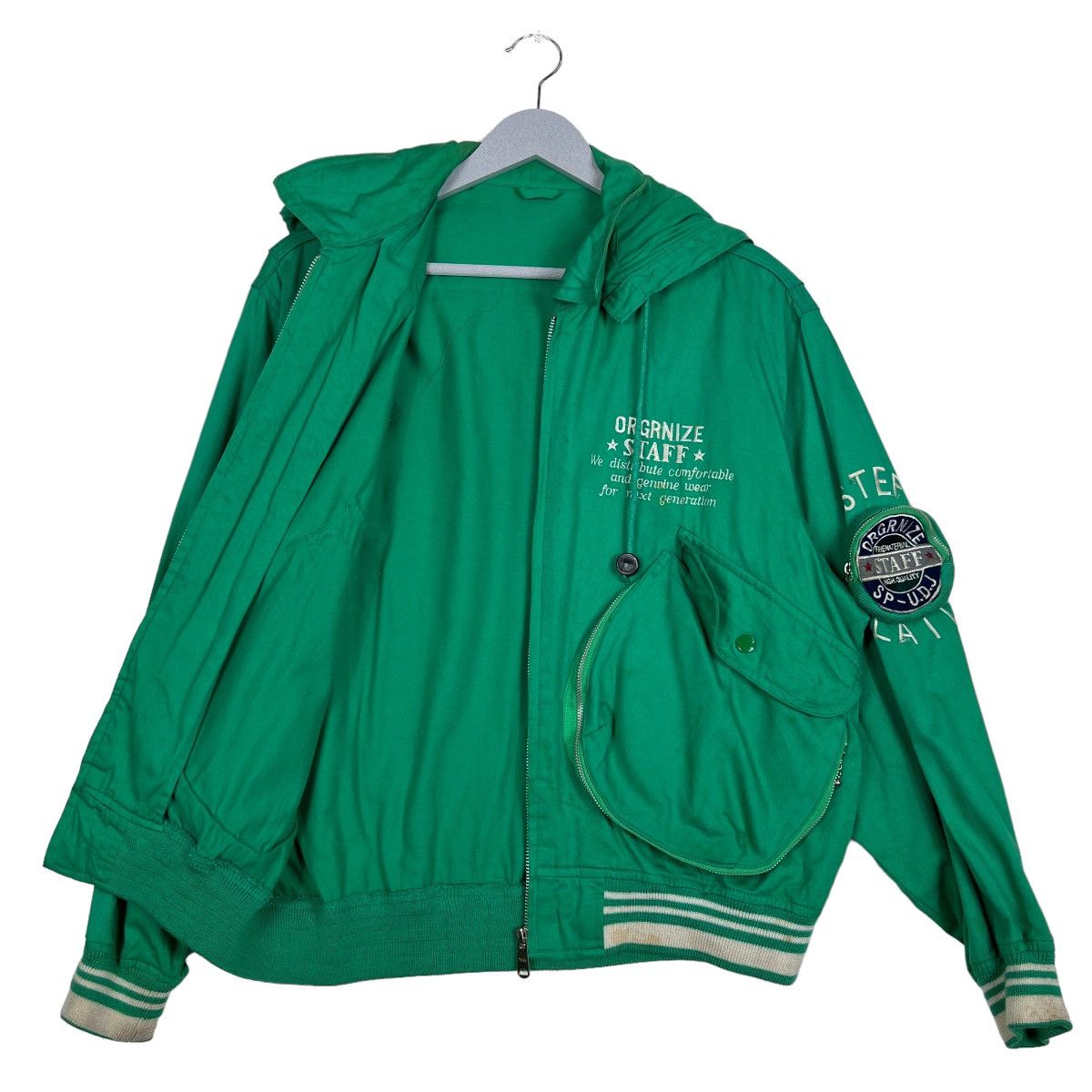 Japanese Brand 🔥 VINTAGE MDS OFFROAD HOODIES BOMBER JACKET Size US M / EU 48-50 / 2 - 10 Thumbnail