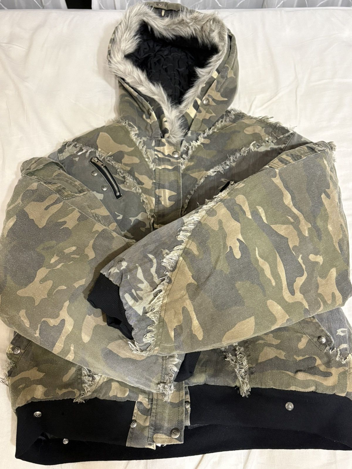 Other 005 cd waxed camo bomber jacket Size US M / EU 48-50 / 2 - 1 Thumbnail