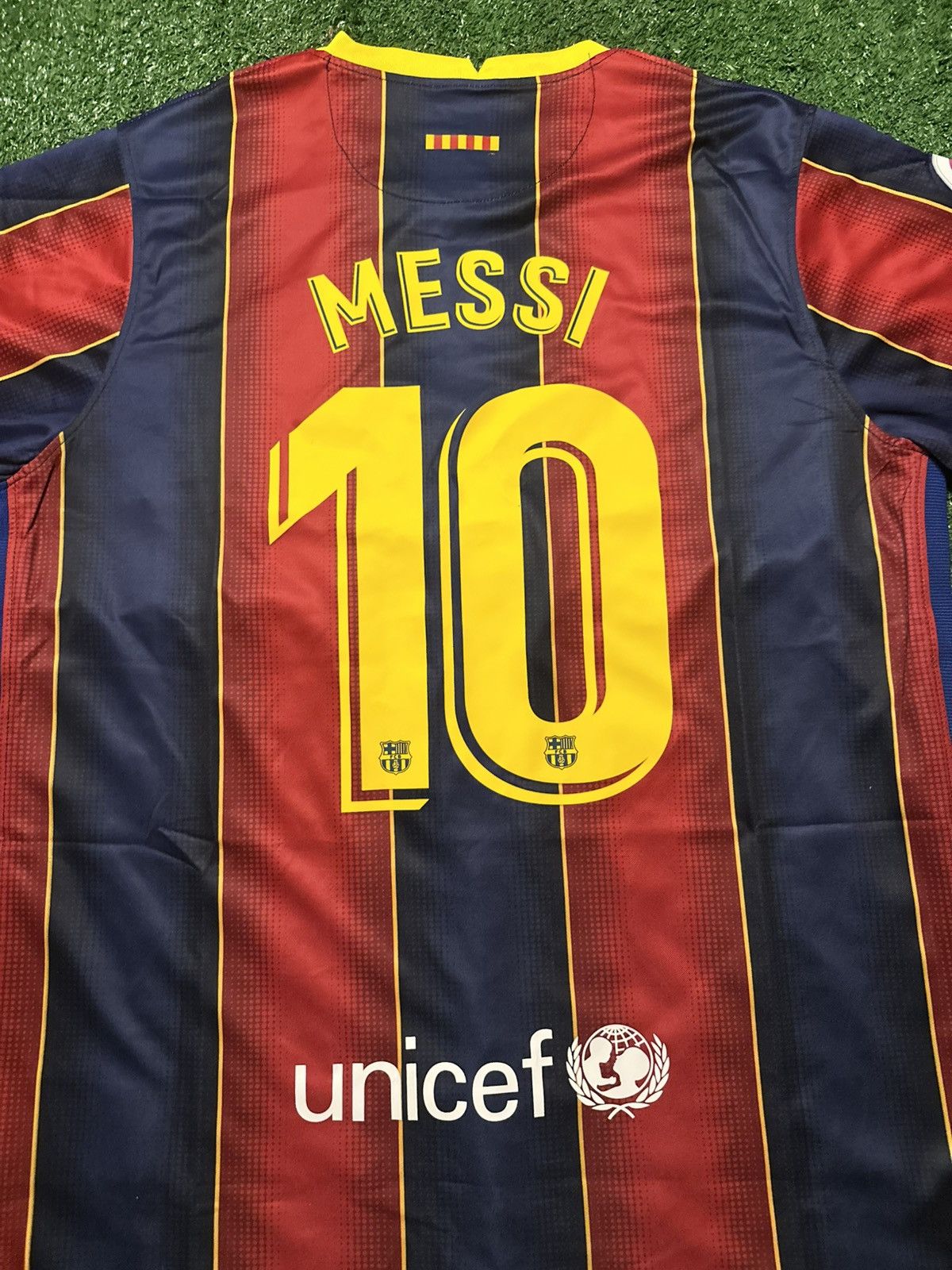 Nike Nike FC Barcelona 2020/21 Lionel Messi Home Football Jersey Size US XXL / EU 58 / 5 - 9 Thumbnail