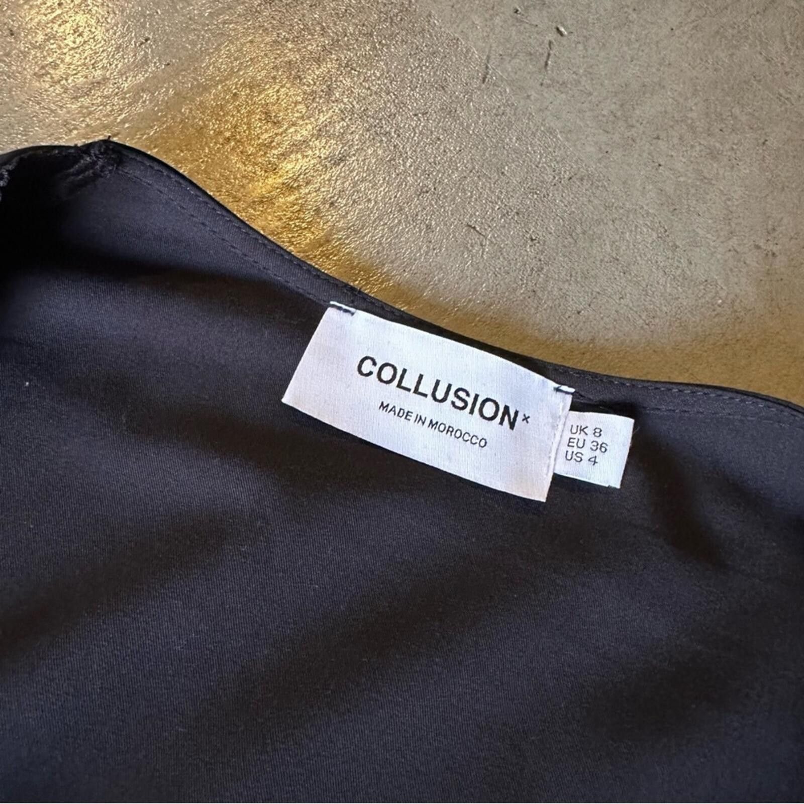 Armani Collezioni Collusion / Corset Detail Crop Top / Black Size S / US 4 / IT 40 - 7 Thumbnail