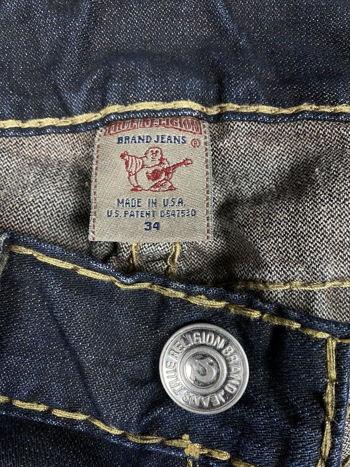 True Religion Vintage Y2K True Religion Japanese Madi In USA Jeans Size US 34 / EU 50 - 12 Thumbnail