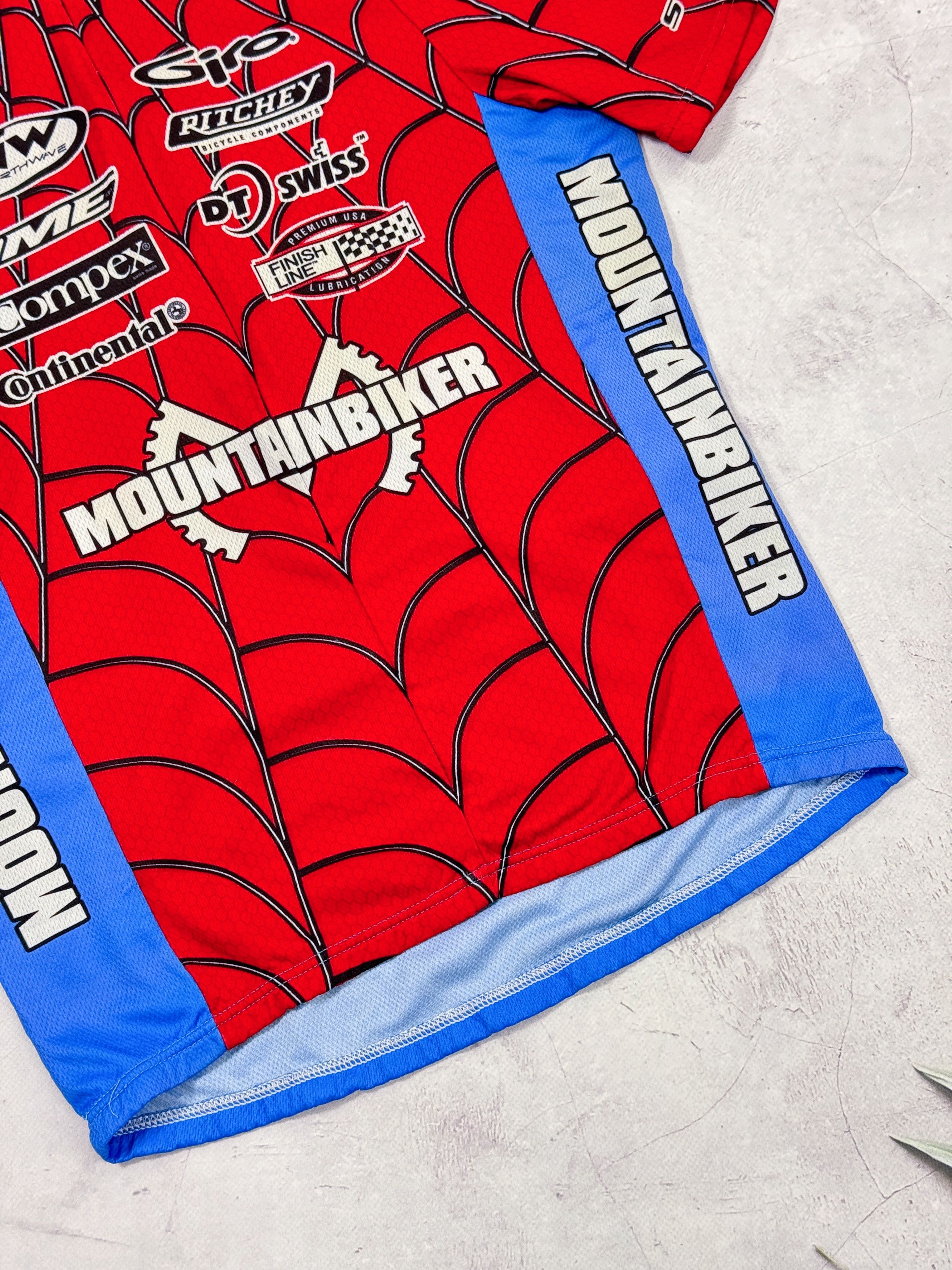Vintage Mountainbiker Cycling Jersey Continental Giro DT Swiss Size US M / EU 48-50 / 2 - 8 Thumbnail