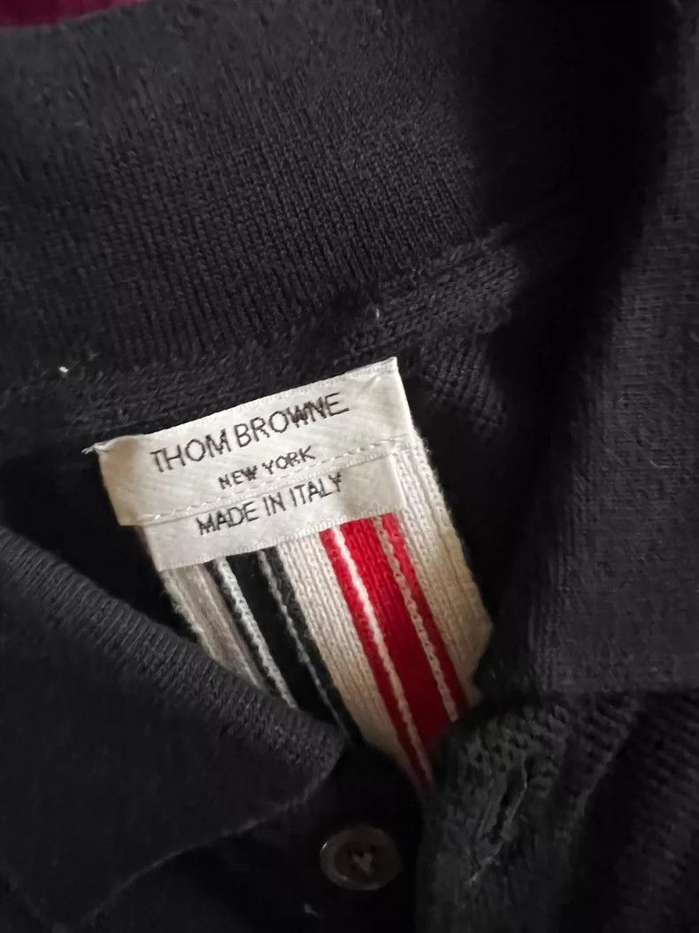Thom Browne Thom Browne Short sleeve polo shirt Size US S / EU 44-46 / 1 - 3 Thumbnail