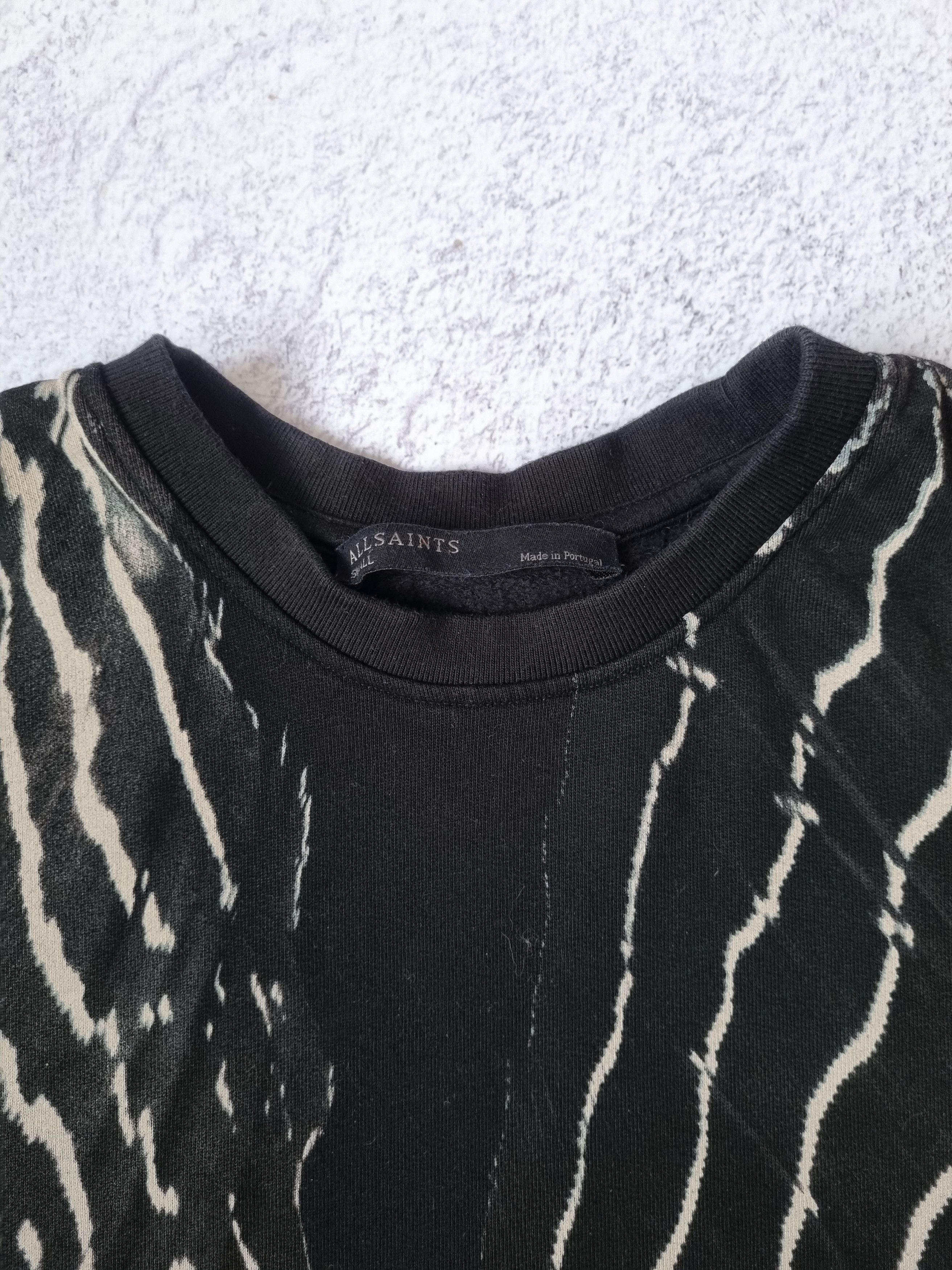 Allsaints AllSaints Piuma Black Sweatshirt, Opium Diesel Style Size S / US 4 / IT 40 - 5 Thumbnail