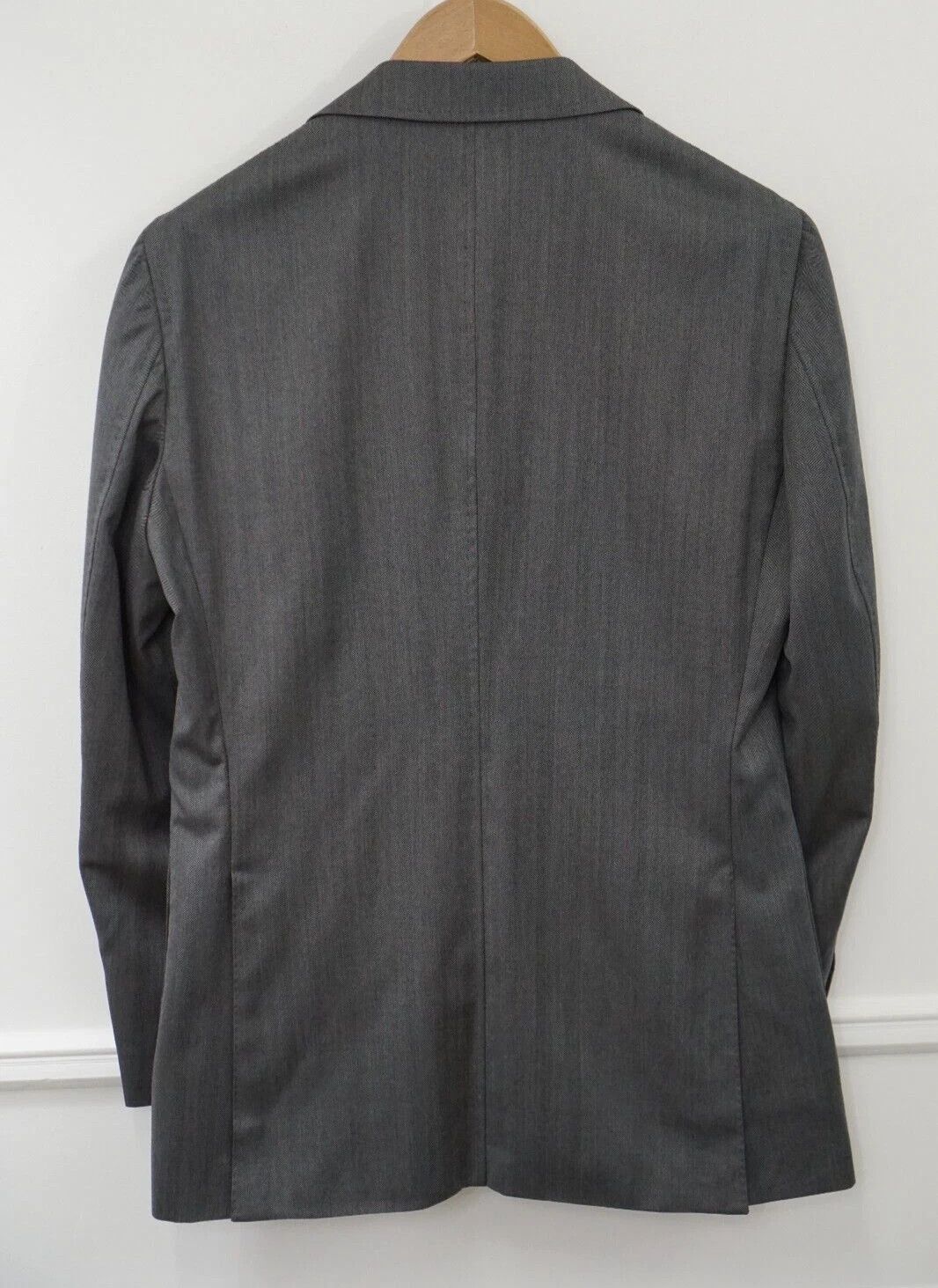 Suitsupply Men Suitsupply Blazer Havana Tulip Grey Wool Drago UK/US38 Size 38R - 2 Thumbnail