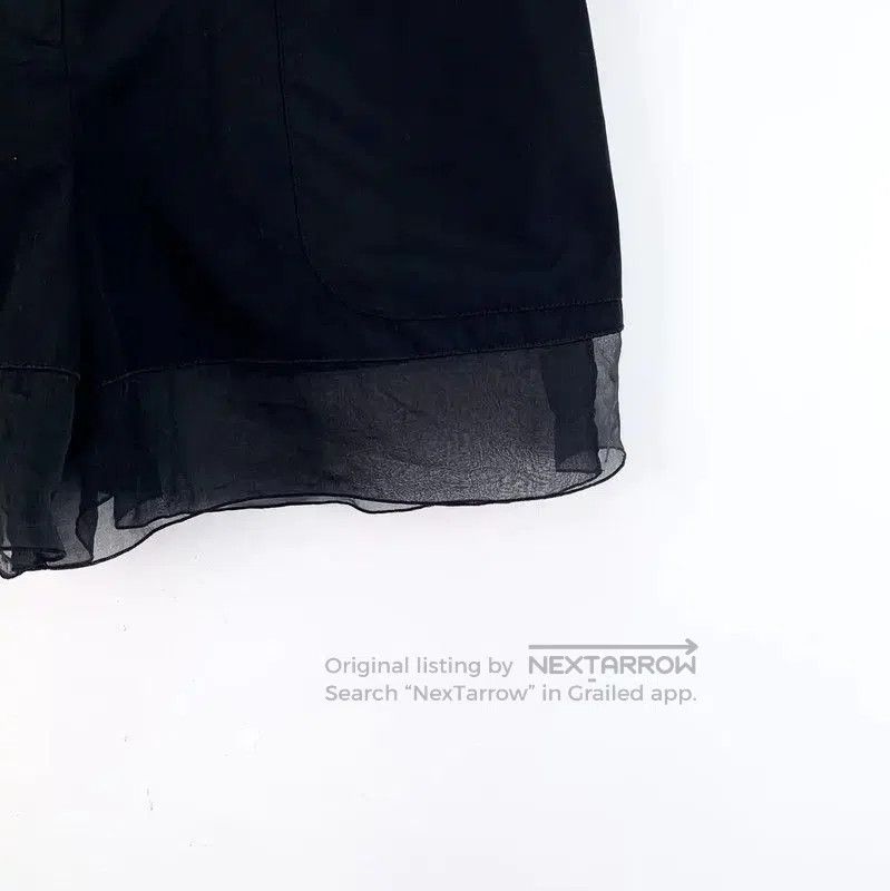 Chanel Chanel Black Cotton Women's Shorts . Size 23" - 4 Thumbnail
