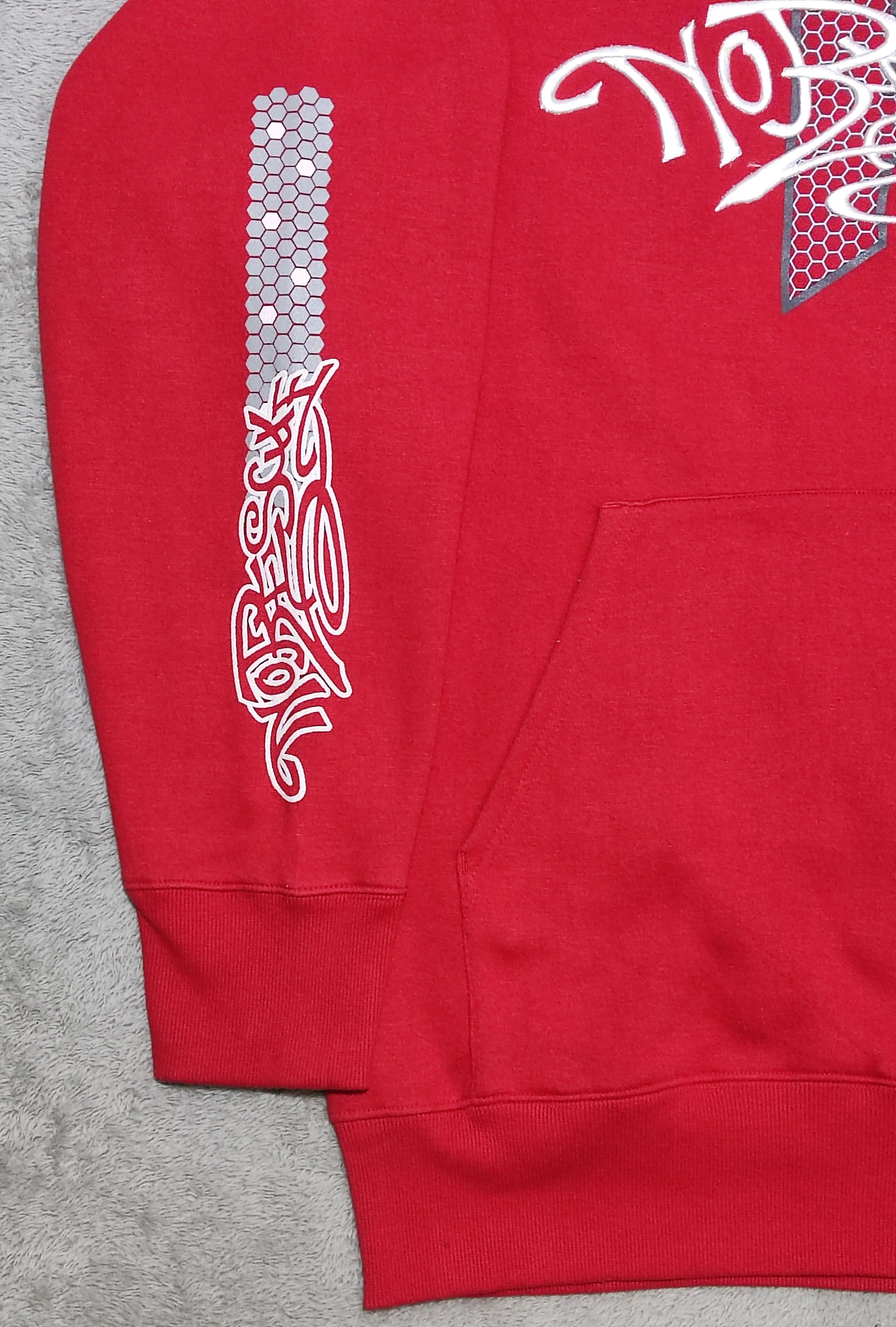 Japanese Brand Vintage "No bescuf" Y2K Pullover Embroidery Gravity Logo Size US L / EU 52-54 / 3 - 6 Thumbnail