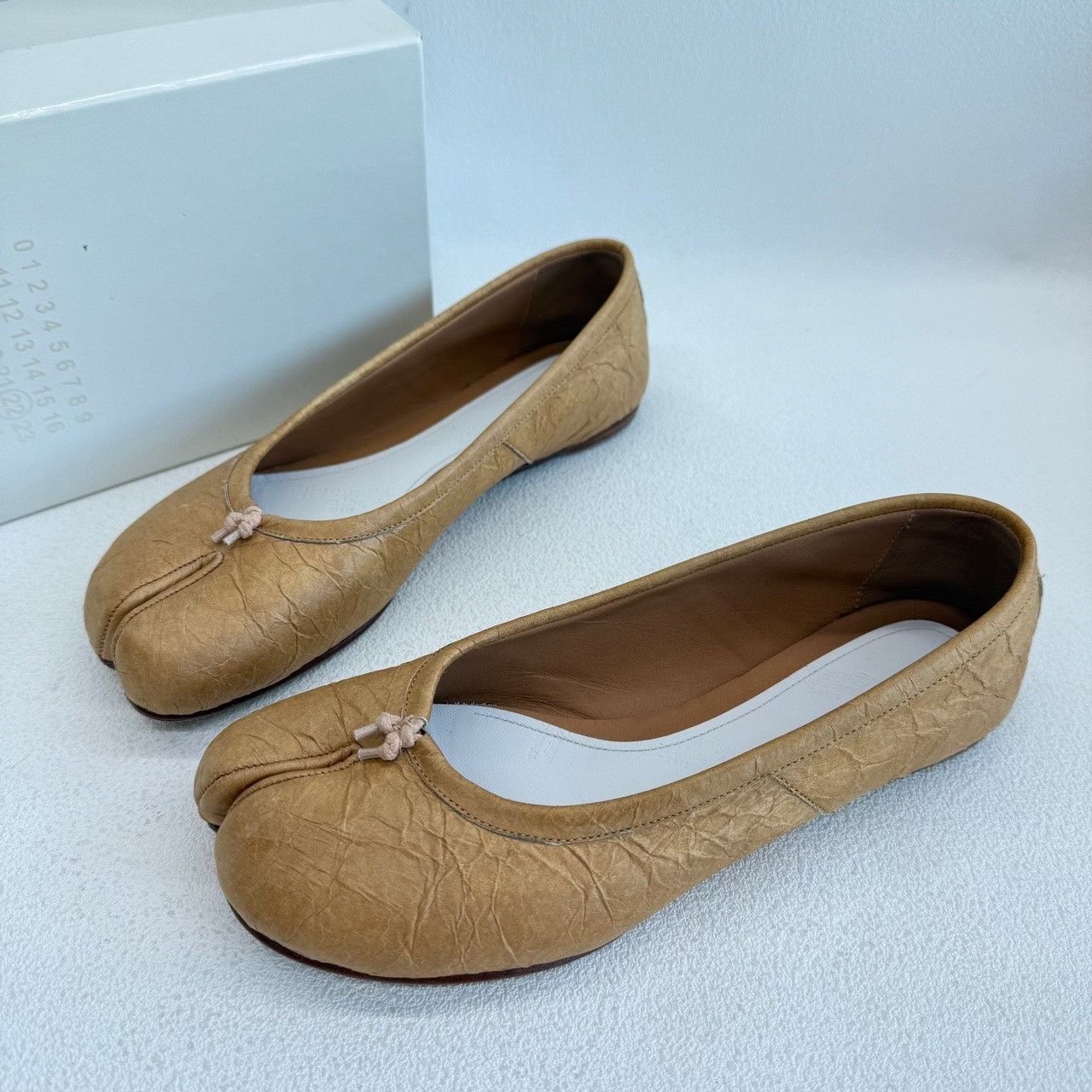 Maison Margiela Maison Margiela Leather Brown Lowtop Sneakers us_5 Women Size US 5 / IT 35 - 1 Thumbnail