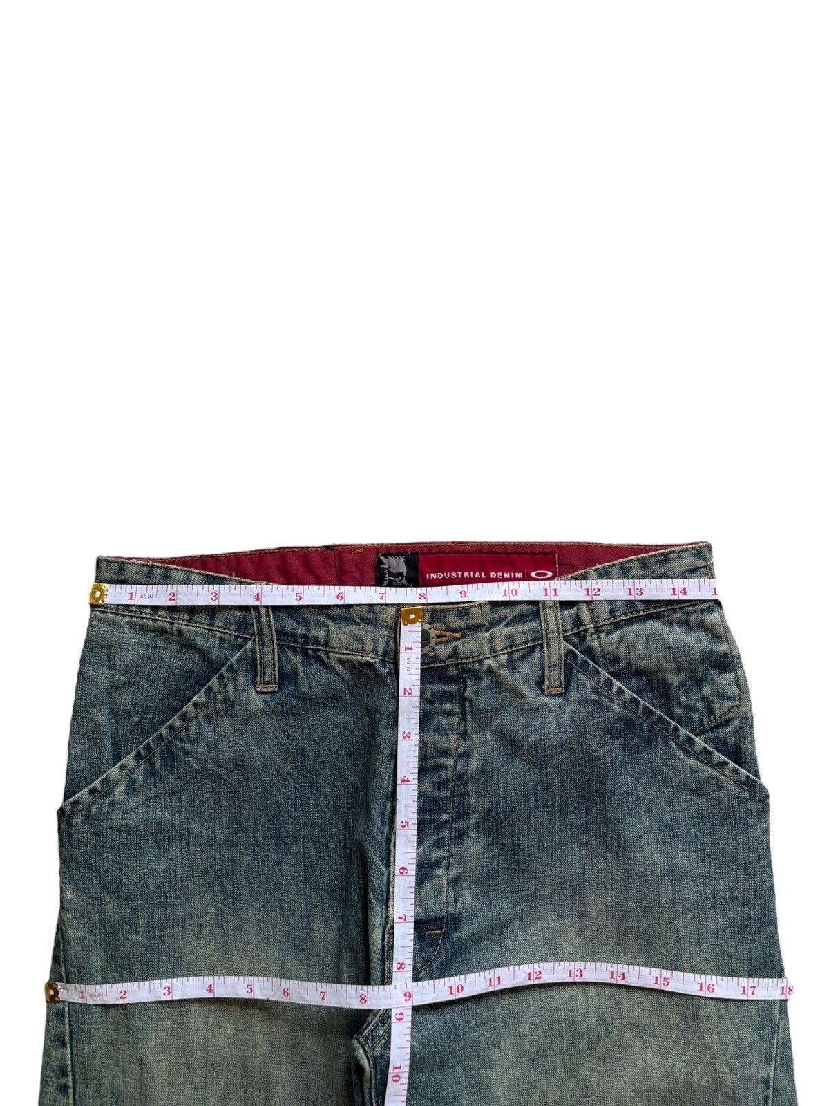 Oakley Vintage Oakley Mud Wash Spiral Leg Rare Jeans Size US 30 / EU 46 - 11 Thumbnail