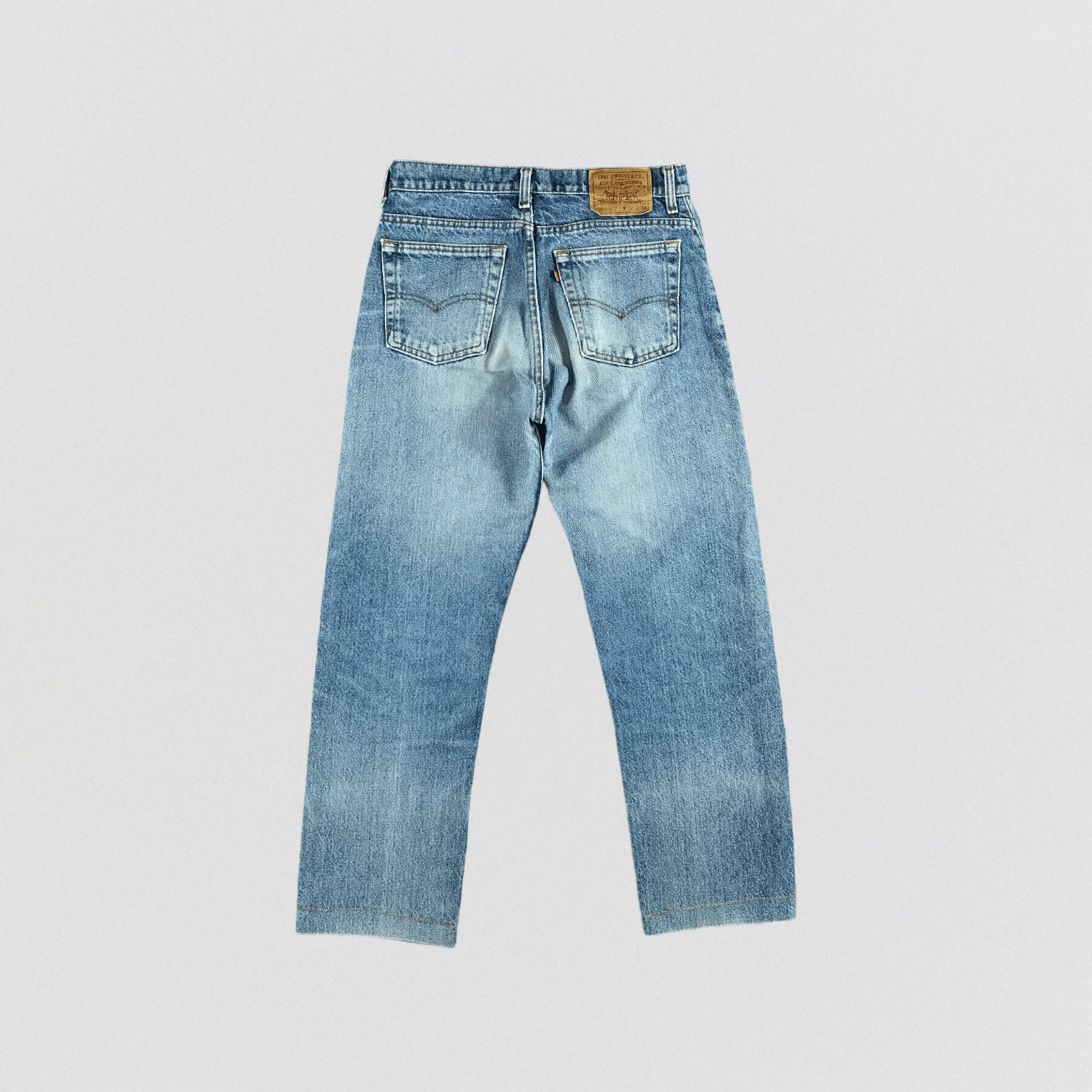 Levi's × Vintage Vintage 90s Blue Wash Levis 505 Jeans-JM2167 Size US 30 / EU 46 - 2 Thumbnail