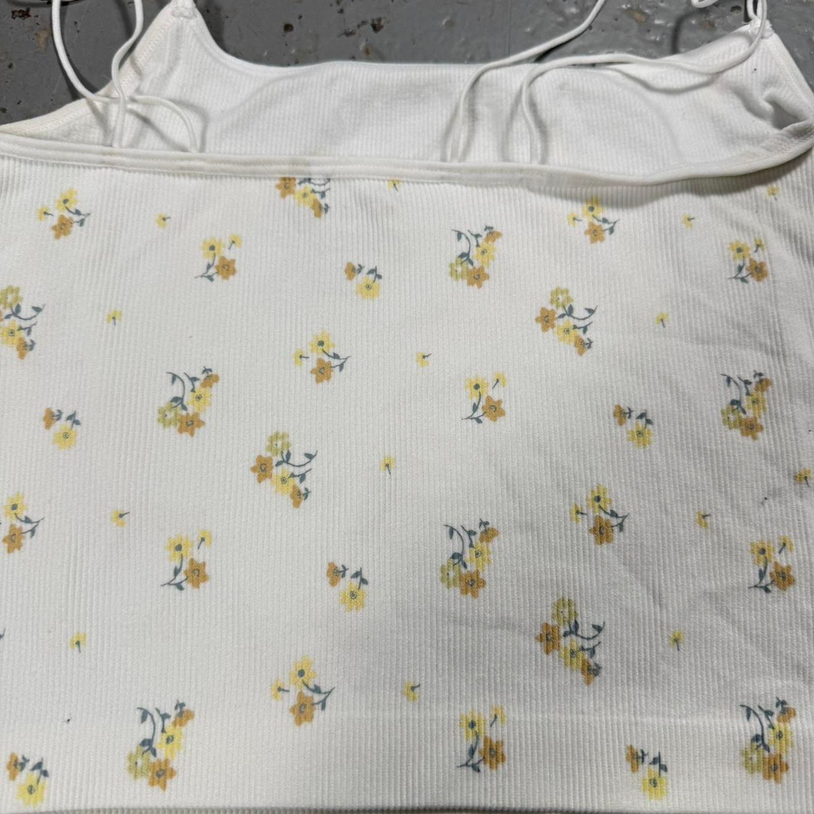 Other White floral tank top Size M / US 6-8 / IT 42-44 - 2 Thumbnail