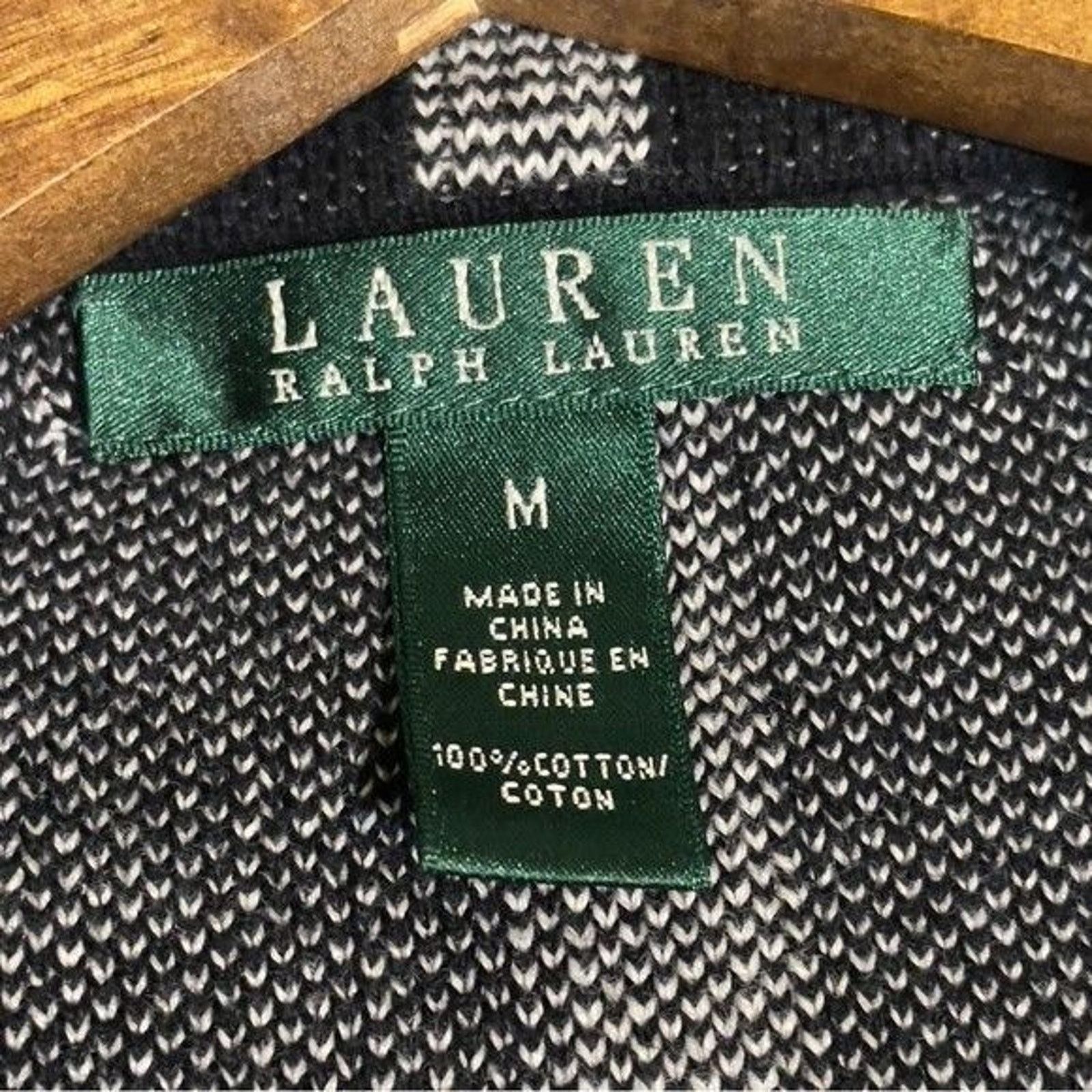 Ralph Lauren Ralph Lauren Black & White Plaid Zip-Up Cotton Blazer Medium Size M / US 6-8 / IT 42-44 - 6 Thumbnail