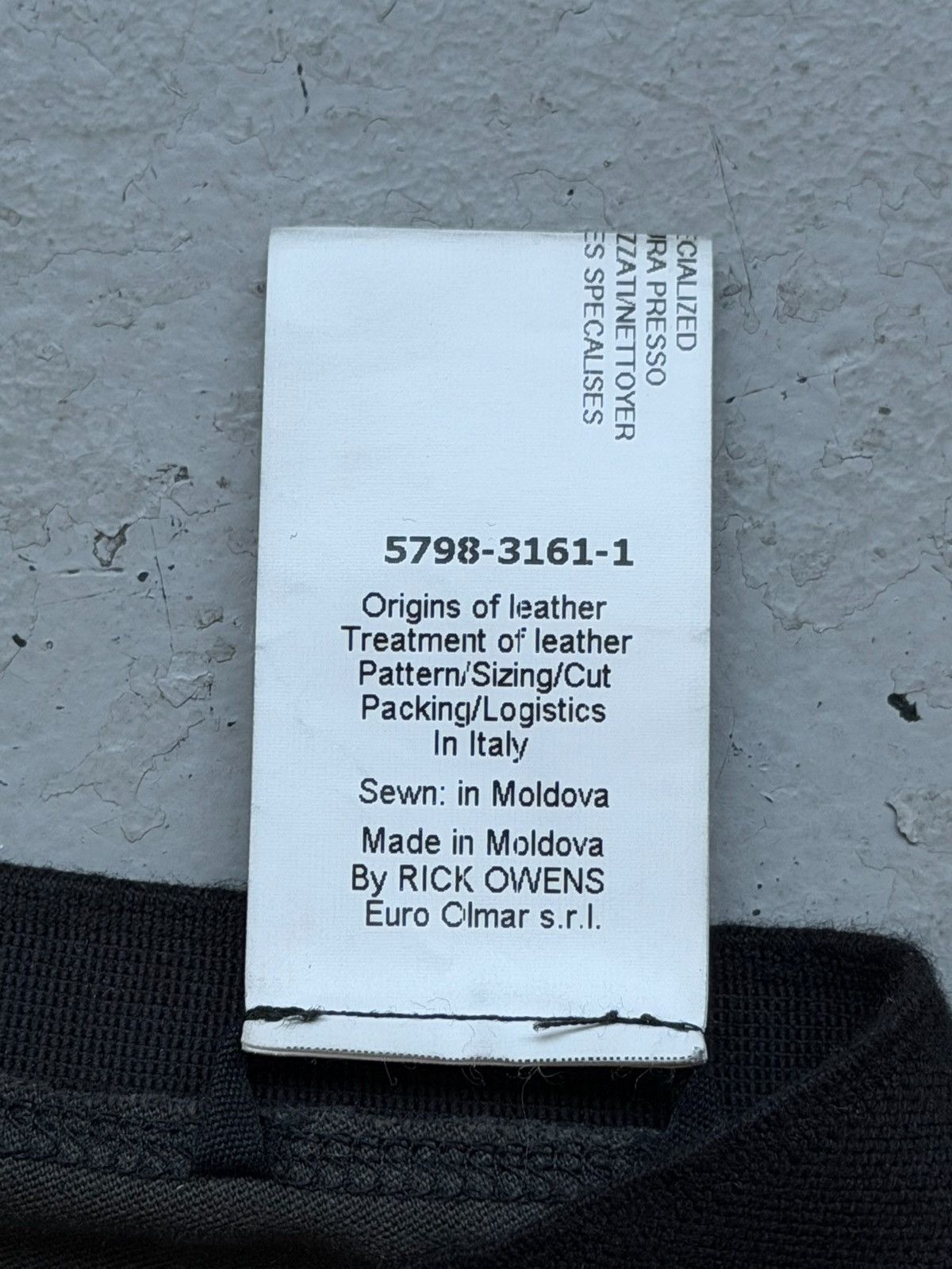 Rick Owens Rick Owens FW15 SPHINX Blistered Lamb Nagakin Leggings Size US 26 / EU 42 - 8 Thumbnail