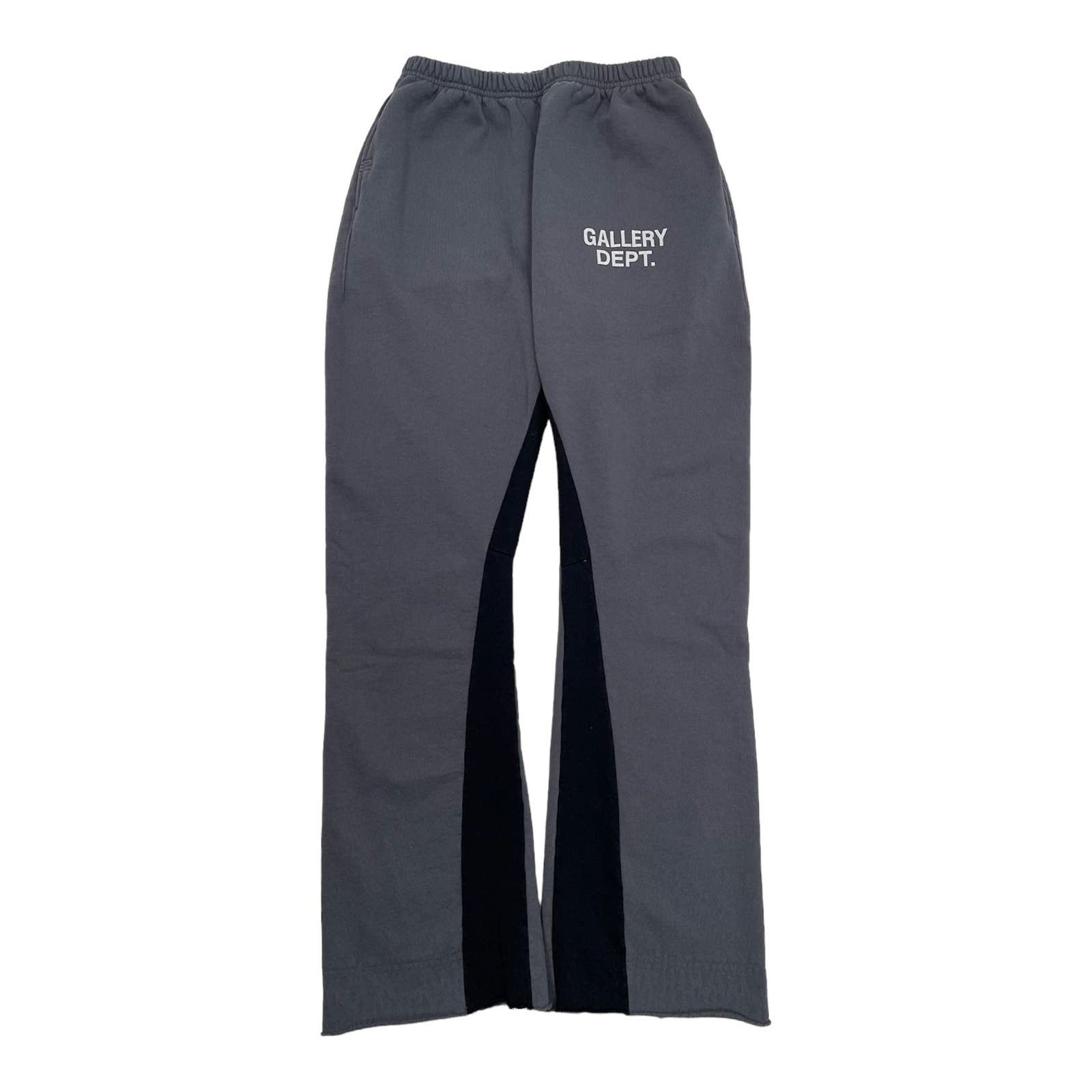 image of Gallery Dept Gallery Department Gd Logo Flare Sweatpants Charcoal Grey, Men's (Size 30)