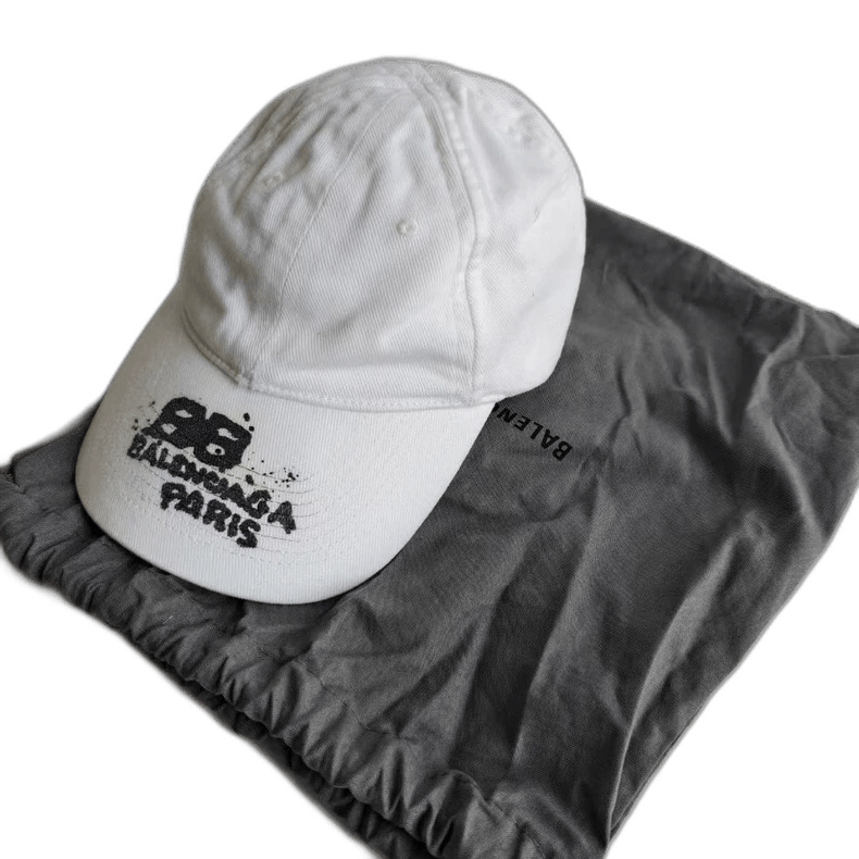 Balenciaga Balenciaga Hand Drawn BB Icon Baseball Cap-yf Size ONE SIZE - 1 Thumbnail