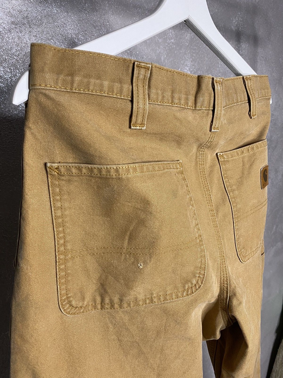 Carhartt × Carhartt Wip Carhartt Dungaree Fit Canvas Work Pants Beautiful Distressed Size US 30 / EU 46 - 10 Thumbnail