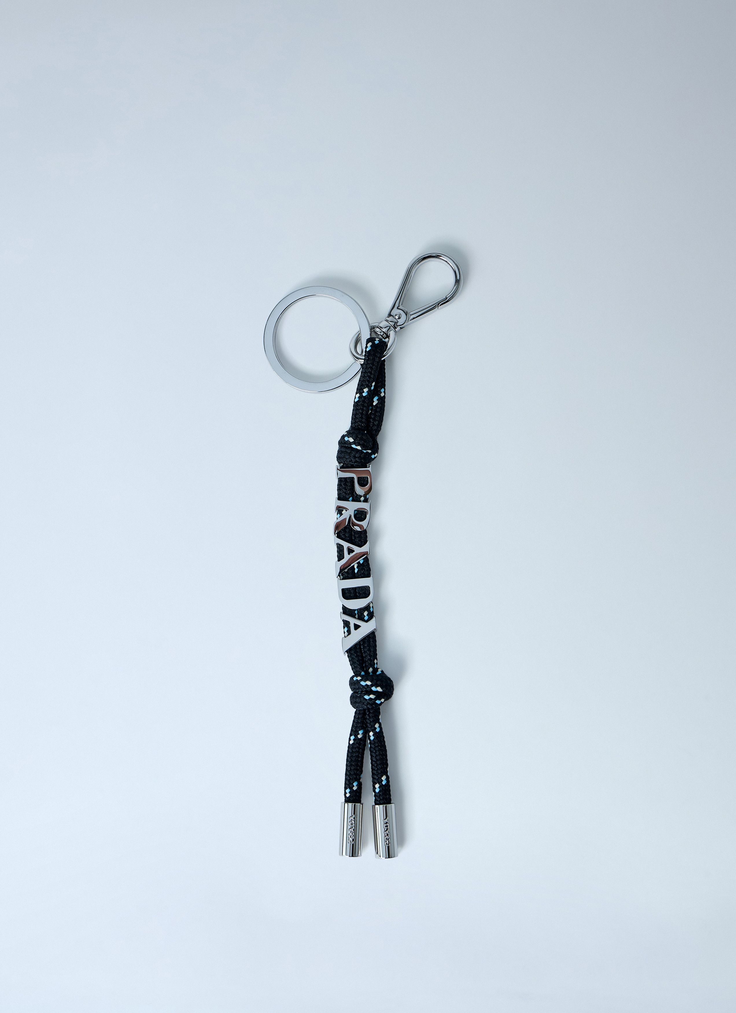 Logo Embellished Keychain