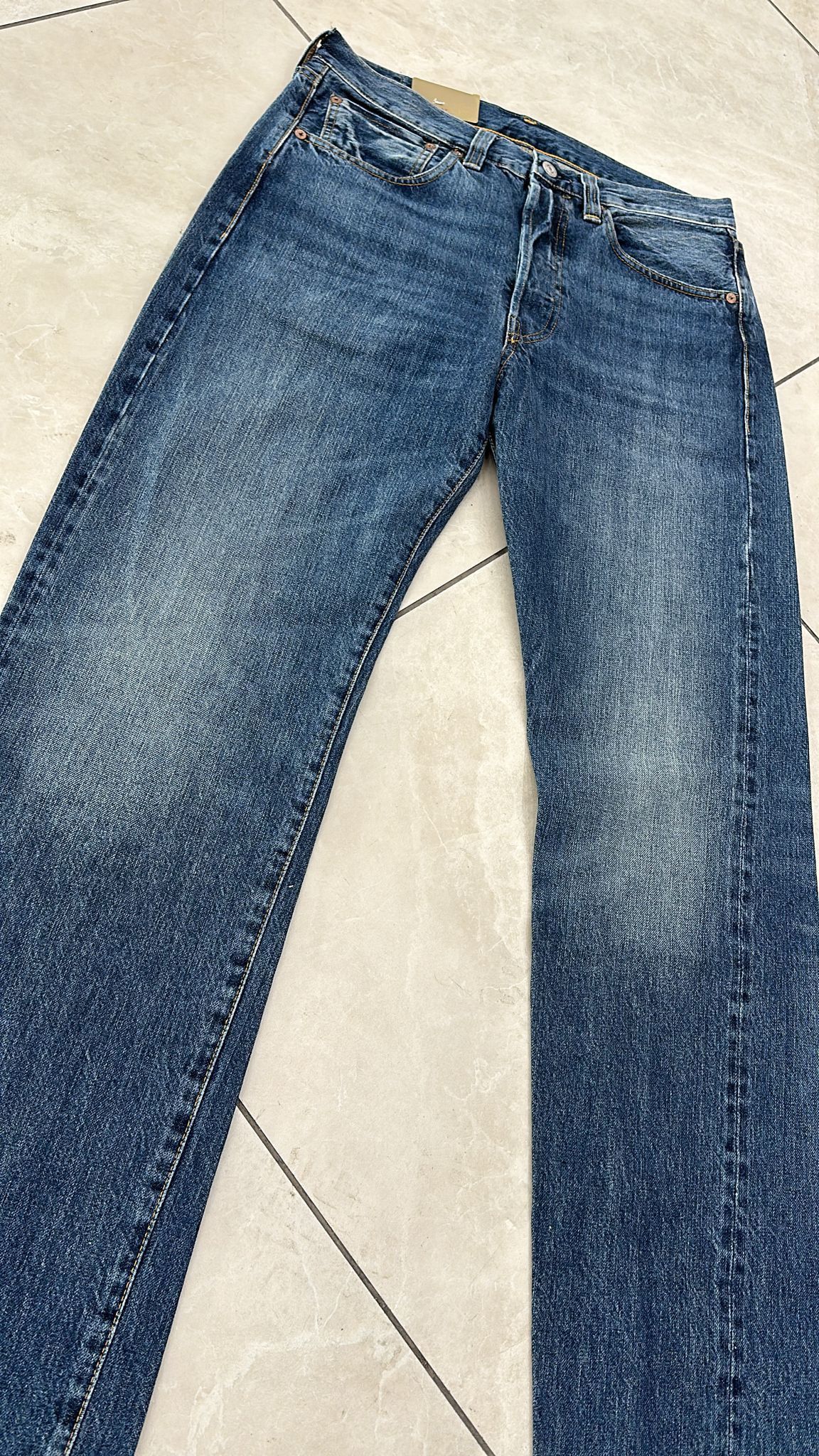 Levi's Vintage Clothing LVC Levi's Vintage Clothing 1947 501XX BigE Selvedge Jeans Size US 32 / EU 48 - 4 Thumbnail