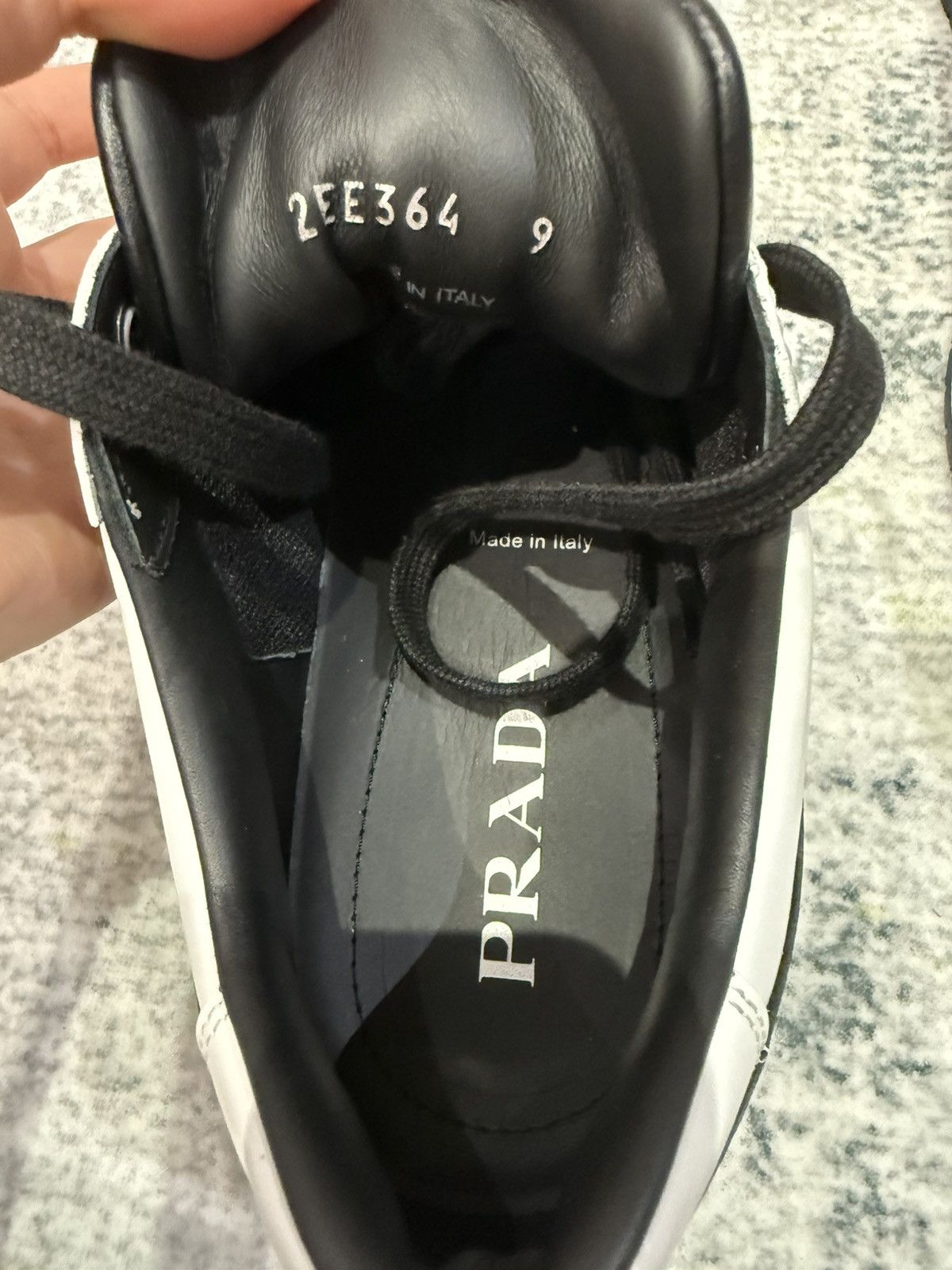 Prada Prada low top leather sneakers Size US 9 / EU 42 - 3 Thumbnail