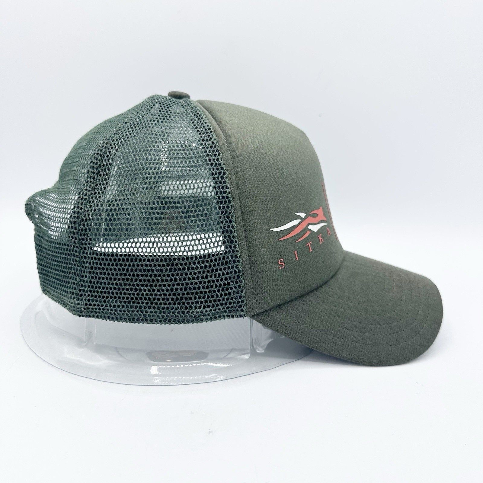 SITKA Sitka Gear Antler Evolution Foam Trucker Hat Green Snapback Size ONE SIZE - 4 Thumbnail