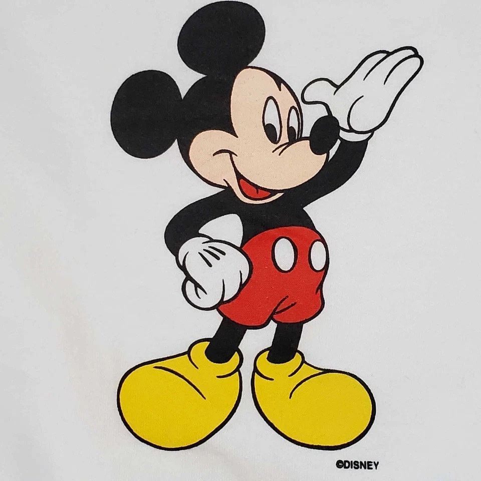 Disney Disney-Mickey Mouse Crewneck YOUTH Large Made In USA 1990s Size S / US 4 / IT 40 - 3 Thumbnail