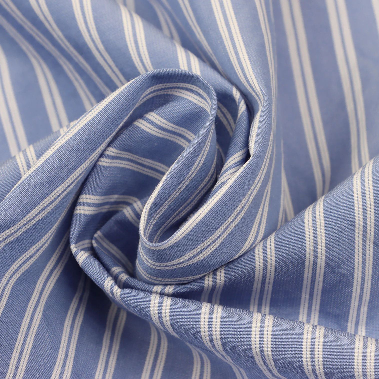 Junya Watanabe Elbow Patch Design Striped Long Sleeve Shirt in Blue Size US S / EU 44-46 / 1 - 14 Thumbnail