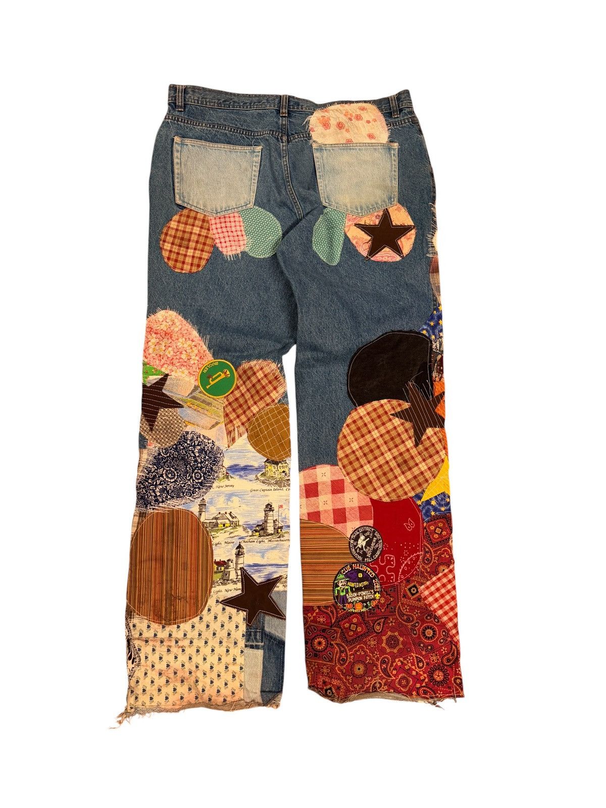 Pierre Cardin Pierre Cardin Patchwork Denim Pants Size US 38 / EU 54 - 8 Thumbnail