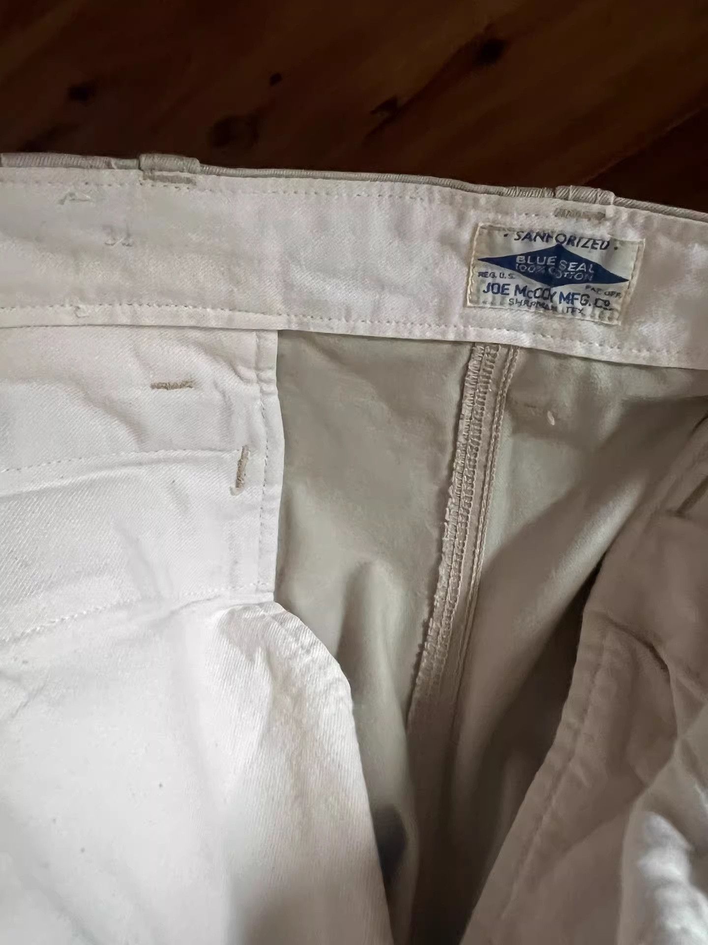 The Real McCoy's Joe McCoy Vintage Officer Pants Size US 41 - 9 Thumbnail