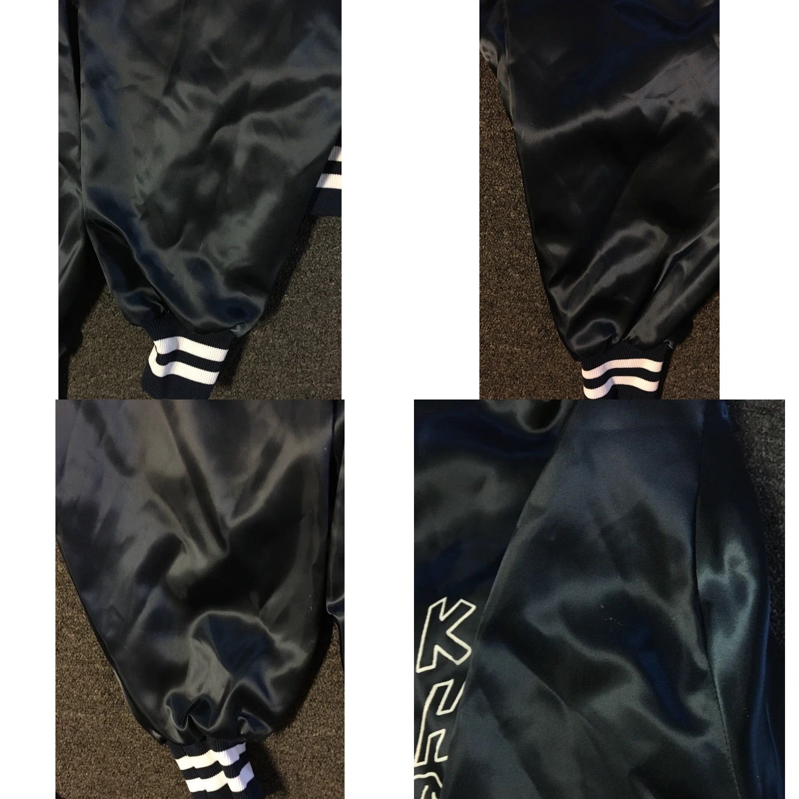Vintage Vtg 80s Lake Havasu Bowling Hall Of Fame Satin Jacket M L USA Pool Hall Bar Grunge 70s Size US M / EU 48-50 / 2 - 8 Thumbnail