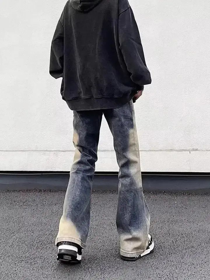 Japanese Brand Vintage Distressed Slim Micro Flared Denim Size US 30 / EU 46 - 4 Thumbnail