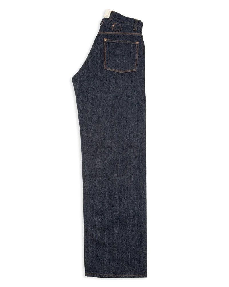 BLACK SIGN 1920s 10.5OZ SELVEDGE DENIM WIDE LEG HIGH WAIST Size US 34 / EU 50 - 5 Thumbnail
