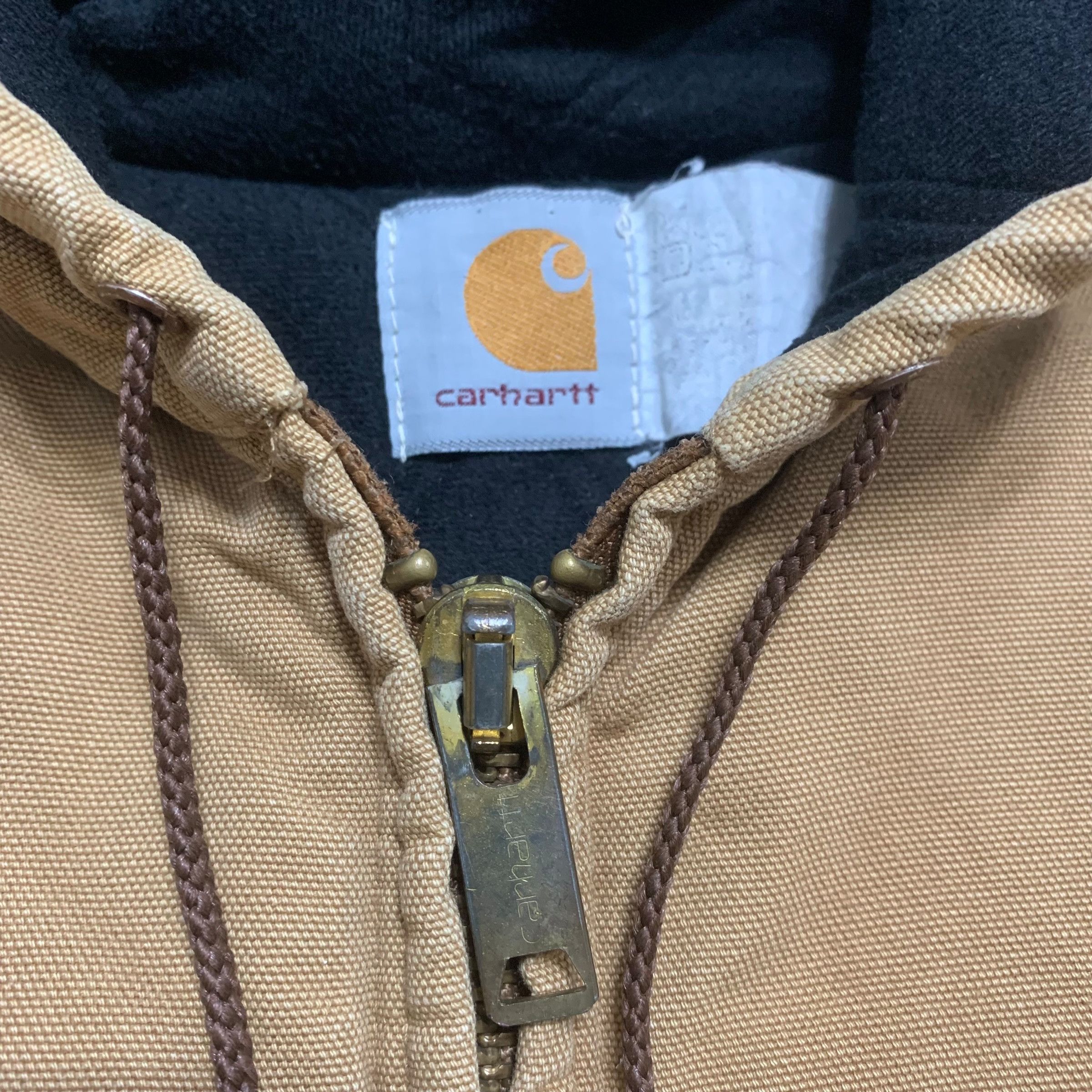 Carhartt Vintage Carhatt Hooded Worker Jacket Size US L / EU 52-54 / 3 - 6 Thumbnail