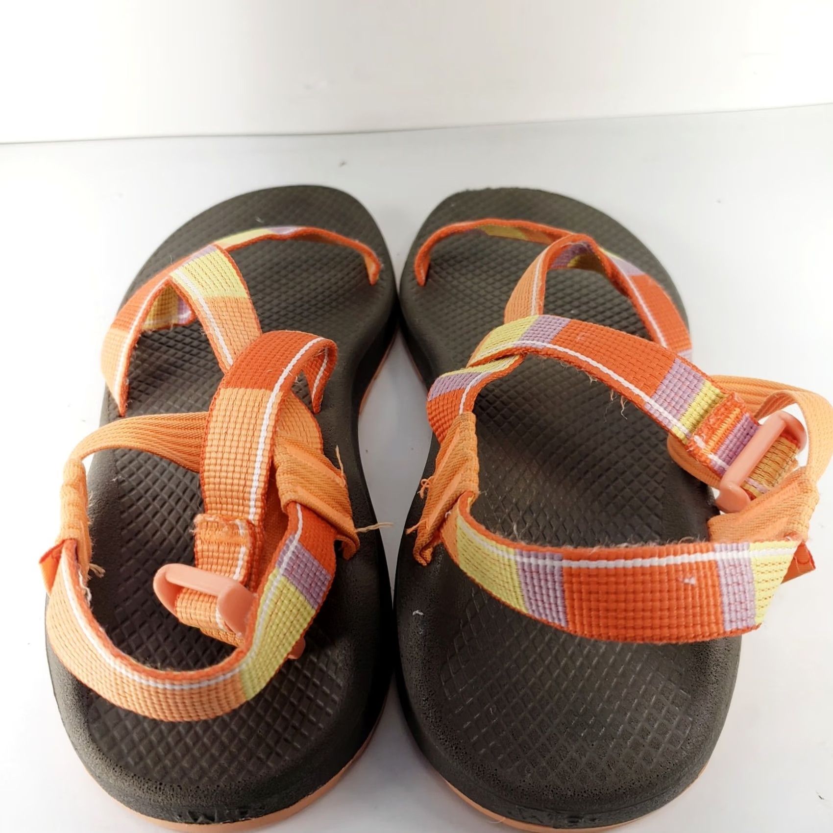 Chaco Chaco Z/Cloud Sandals Walking Hiking Comfort Straps Women's 9 Orange Multicolor Size US 9 / IT 39 - 6 Thumbnail