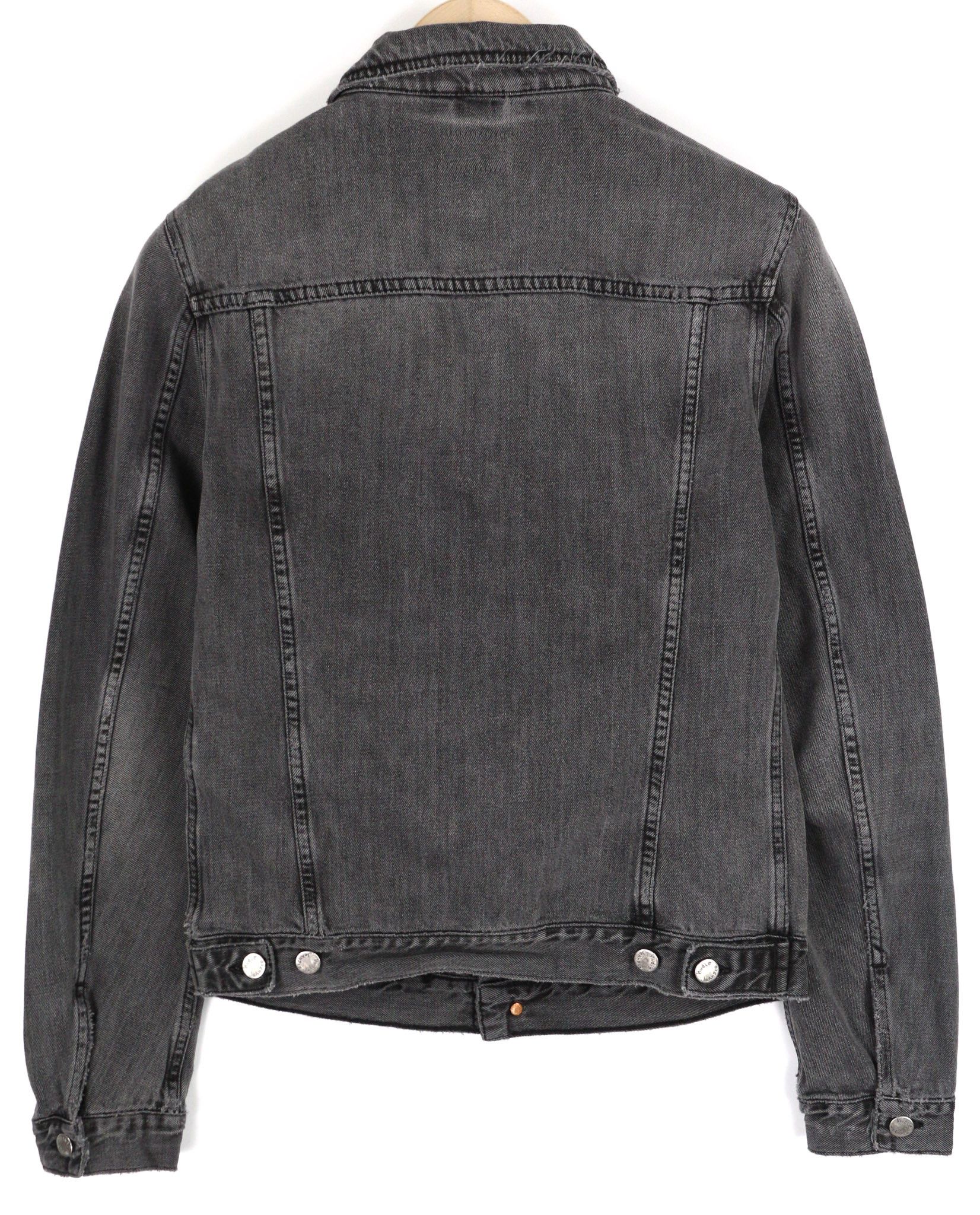 Nudie Jeans BILLY S Desolation Grey Polo Pockets Mid Jacket 82459 Size US S / EU 44-46 / 1 - 2 Thumbnail