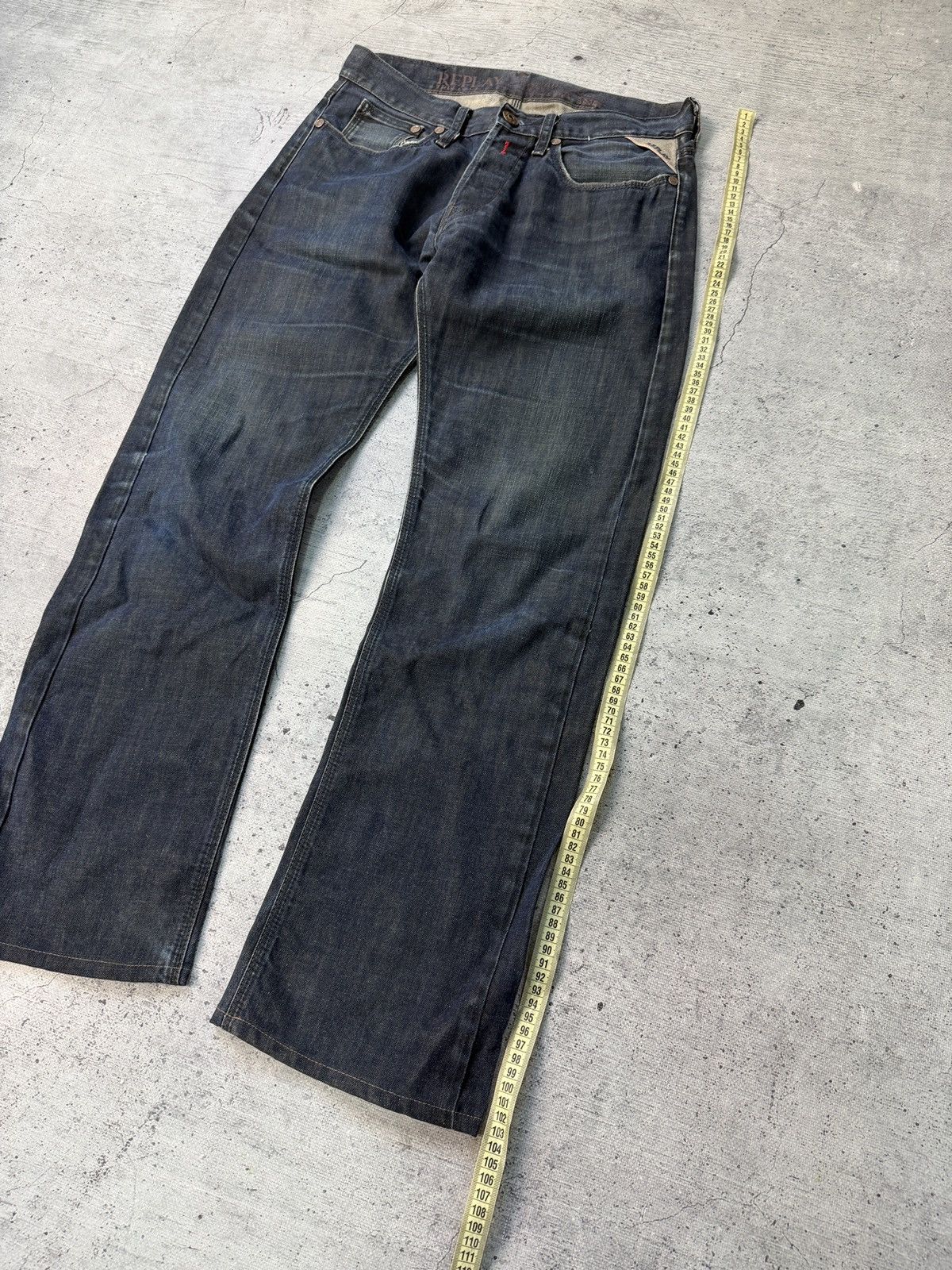 Replay Vintage Y2K Replay Jeans Washed Faded streetwear size 30 Size US 30 / EU 46 - 6 Thumbnail