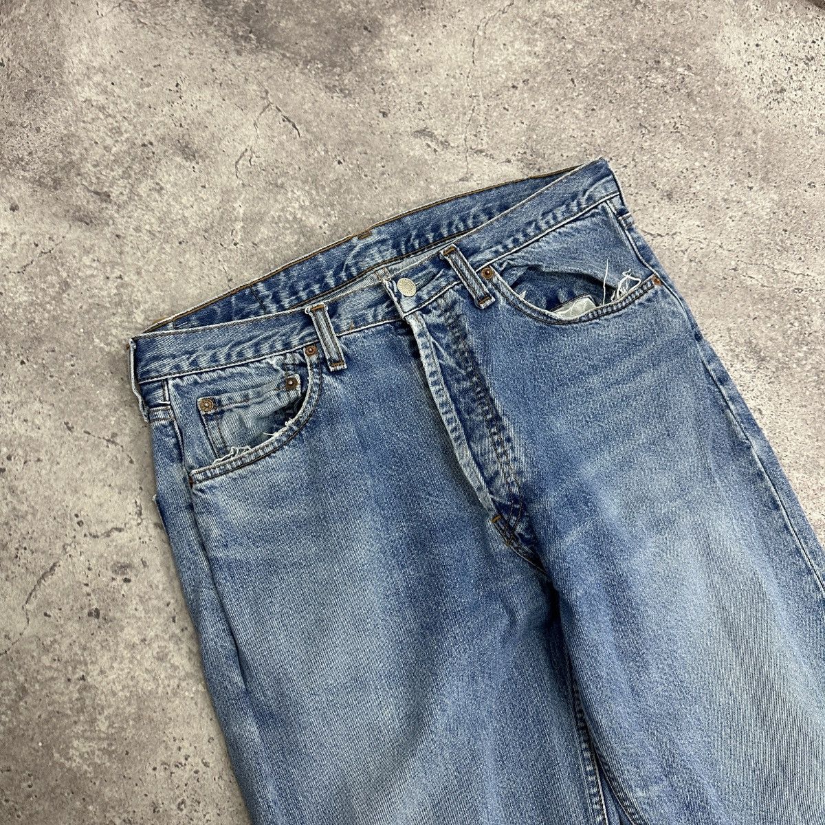 Levi's Vintage 90s Levis made in USA straight jeans 32x36 hype og Size US 32 / EU 48 - 7 Thumbnail