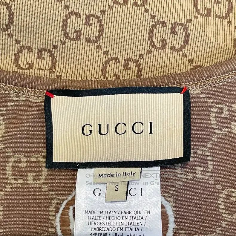 Gucci Gucci Full printed brown pullover vest Size S / US 4 / IT 40 - 5 Thumbnail
