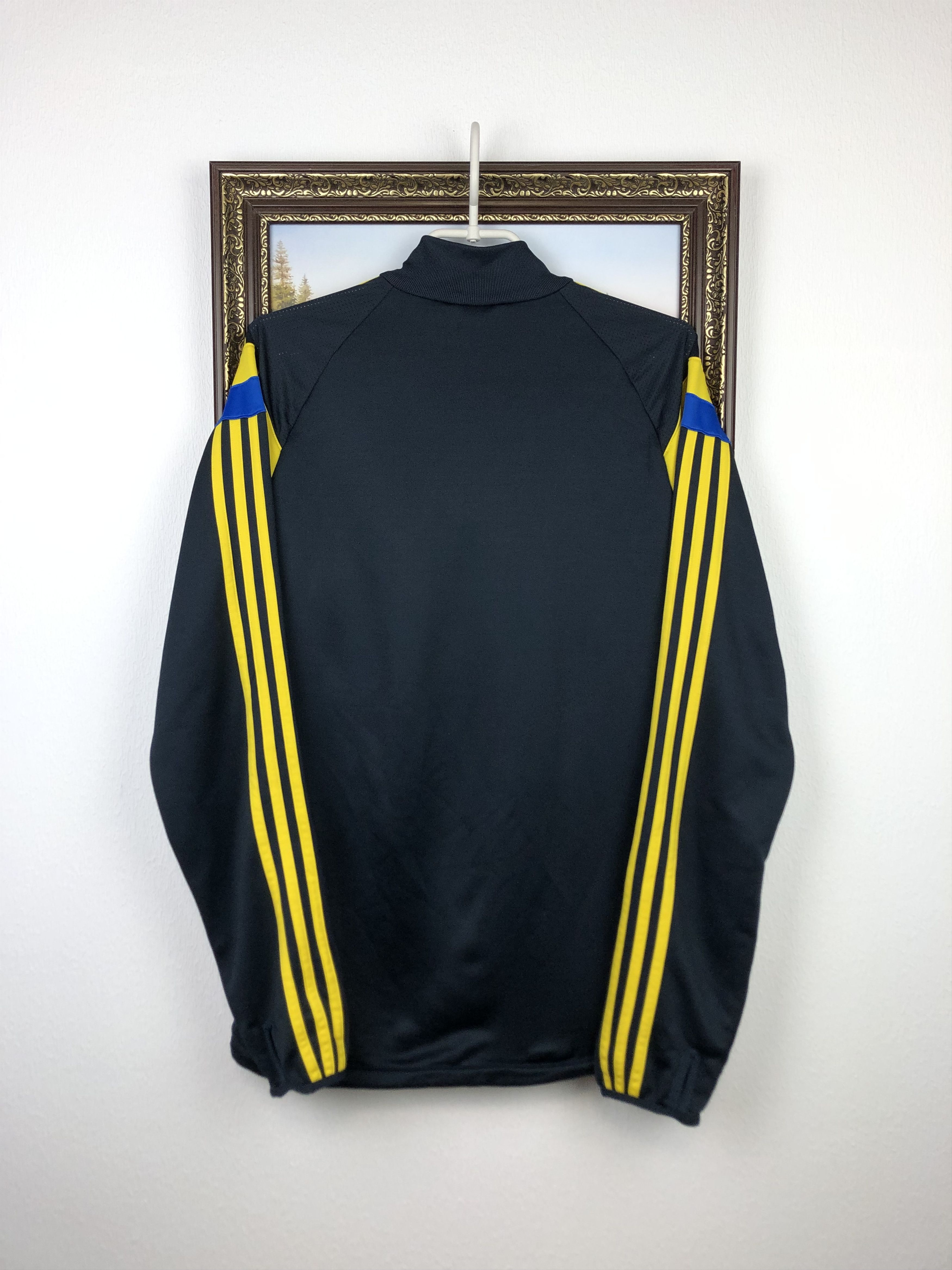 Adidas Vintage Adidas Sweden Football Jacket Soccer Track Size US M / EU 48-50 / 2 - 12 Thumbnail