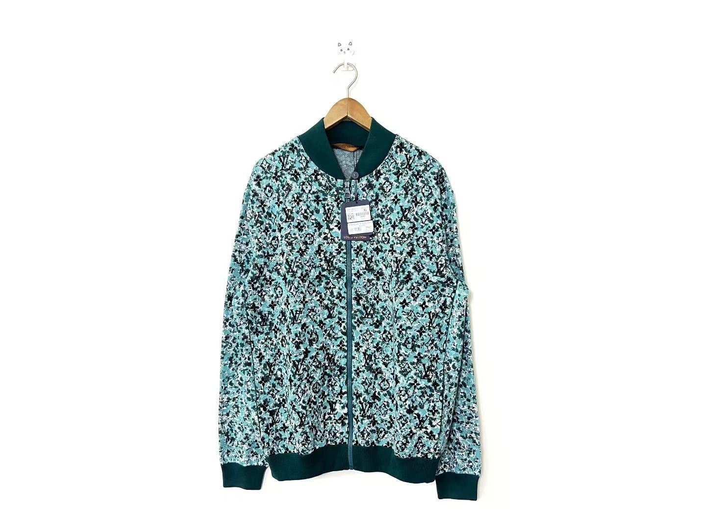 Louis Vuitton Louis Vuitton Monogram Knit Jacket Size US XL / EU 56 / 4 - 1 Thumbnail