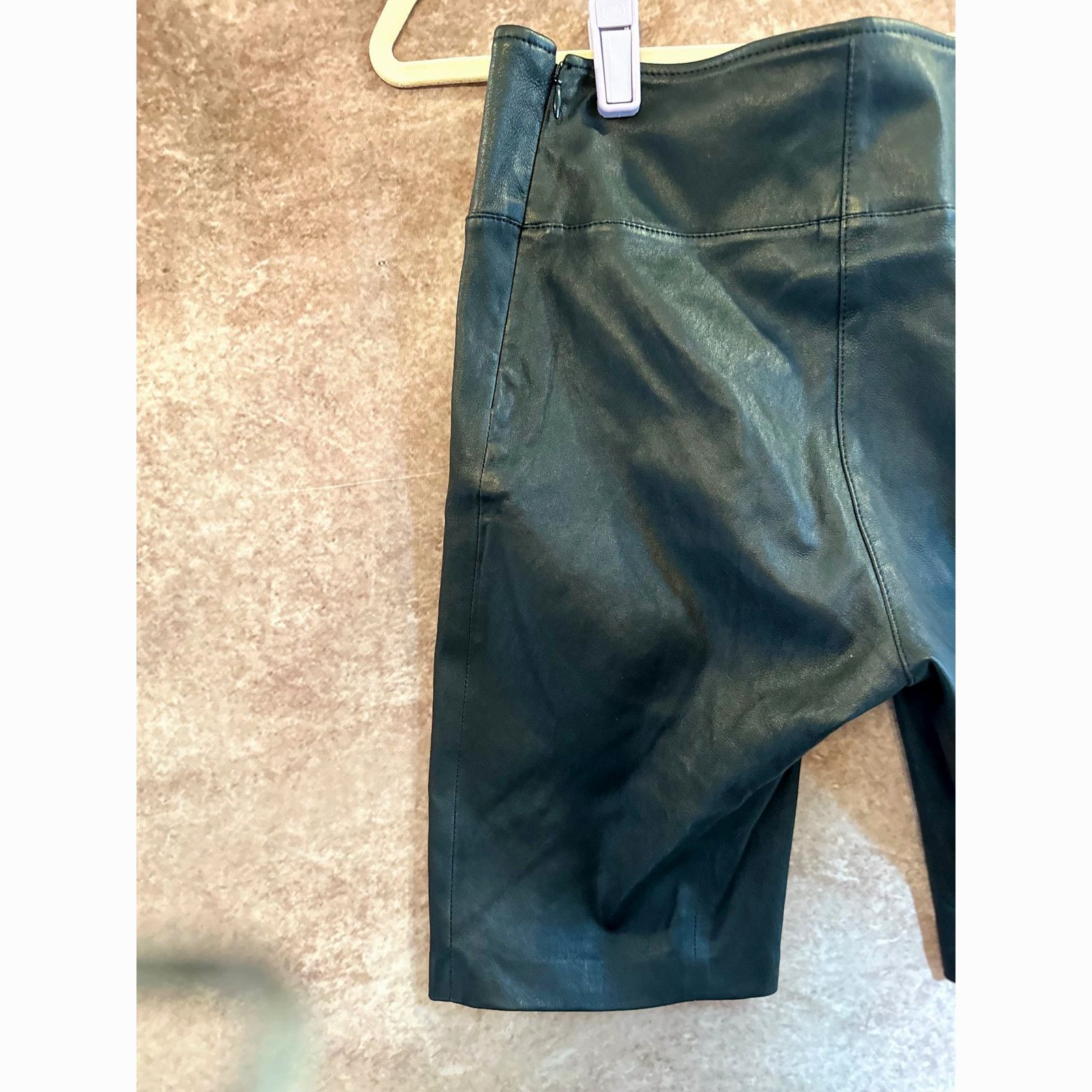 Other Lita by Ciara Leather Biker Shorts - 100% Lamb Leather 4 Size 27" / US 4 / IT 40 - 14 Thumbnail