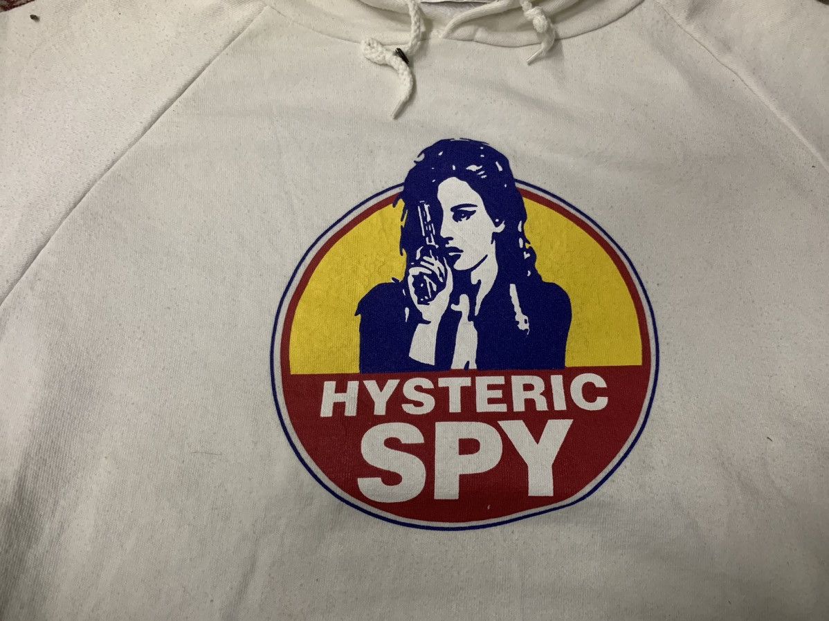 Hysteric Glamour × Japanese Brand × Vintage 90s HYSTERIC GLAMOUR SPY HOODIE RARE Size US S / EU 44-46 / 1 - 5 Thumbnail