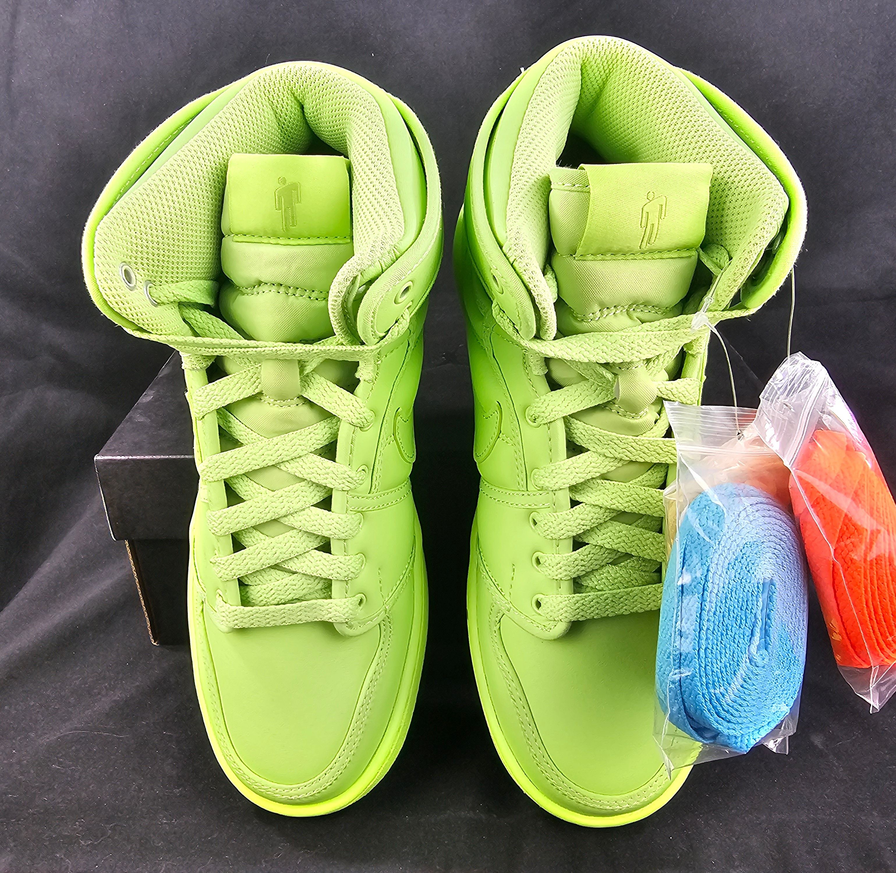 Billie Eilish × Jordan Brand × Nike Jordan 1 Retro AJKO Billie Eilish Ghost Green Women's Size 7 Size US 7 / IT 37 - 4 Thumbnail