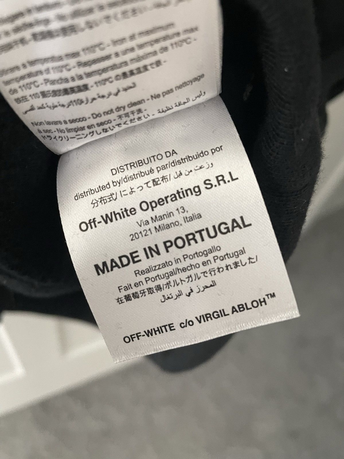 Off-White Off-White Virgil Abloh Barneys Frame of Mind Hoodie size XL Size US XL / EU 56 / 4 - 7 Thumbnail