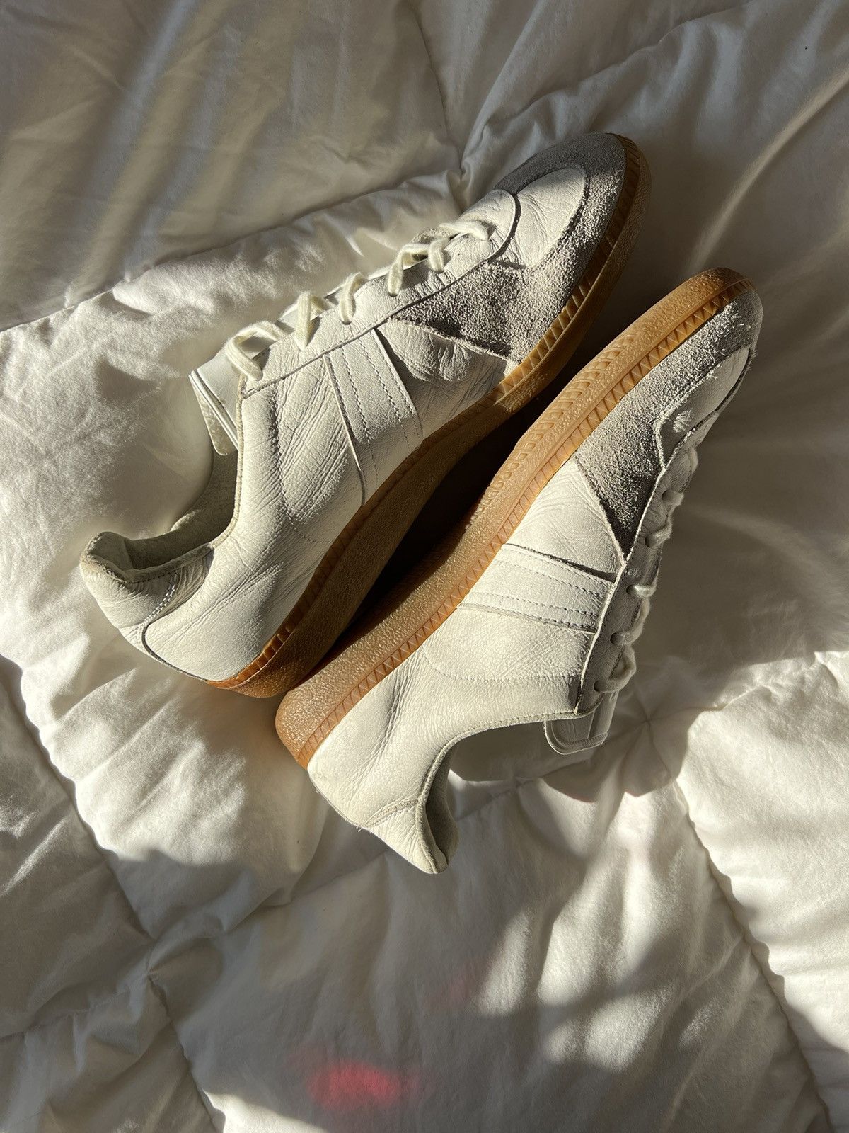 Vintage DISTRESSED VINTAGE BW SPORT GATS LEATHER SNEAKERS Size US 8 / EU 41 - 13 Thumbnail