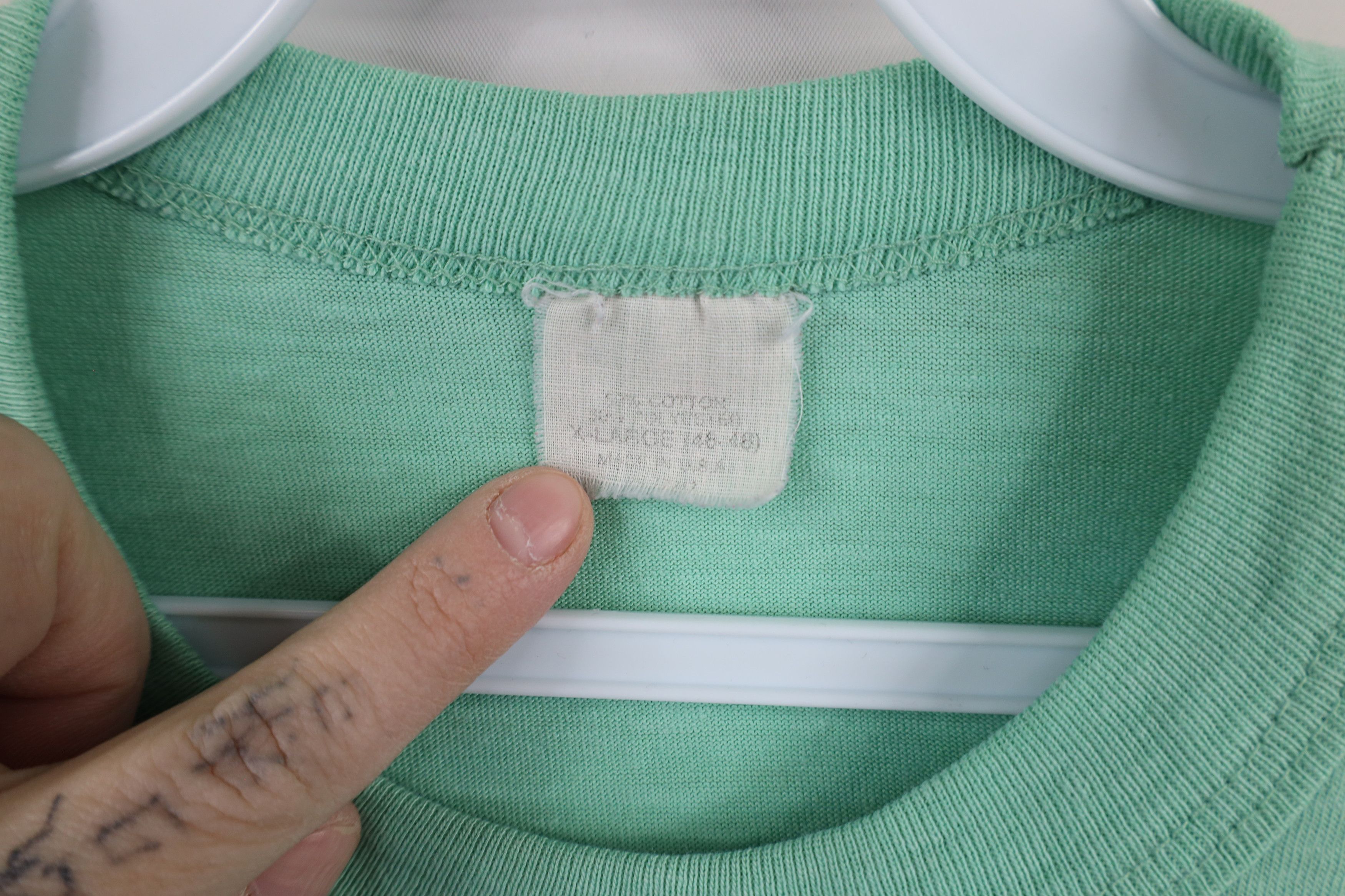 Vintage Vintage 80s 90s Funny Golf Short Sleeve T-Shirt Green USA Size US XL / EU 56 / 4 - 11 Thumbnail