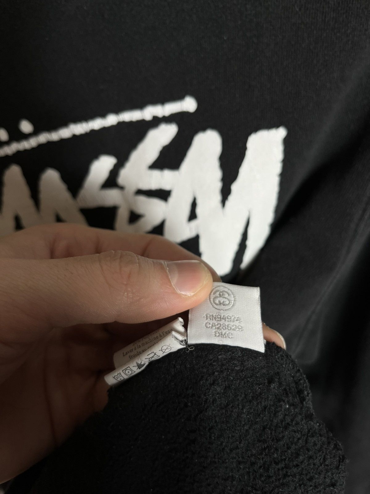 Stussy Old Stussy Black Hoodie Mens Vintage Size US S / EU 44-46 / 1 - 7 Thumbnail
