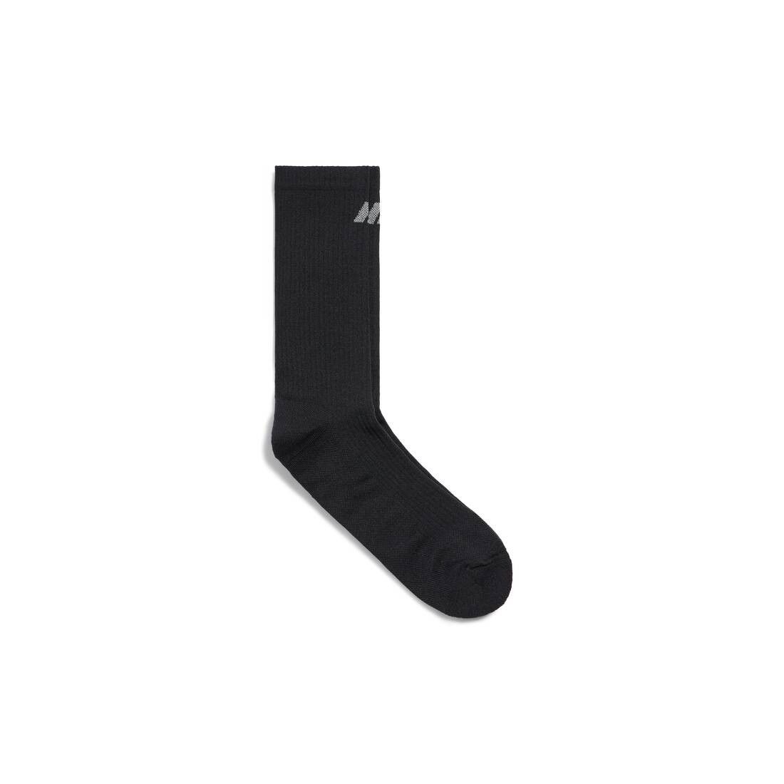 Balenciaga o1w1db10126 Size: L / Activewear Technical Socks in Black Size ONE SIZE - 1 Thumbnail