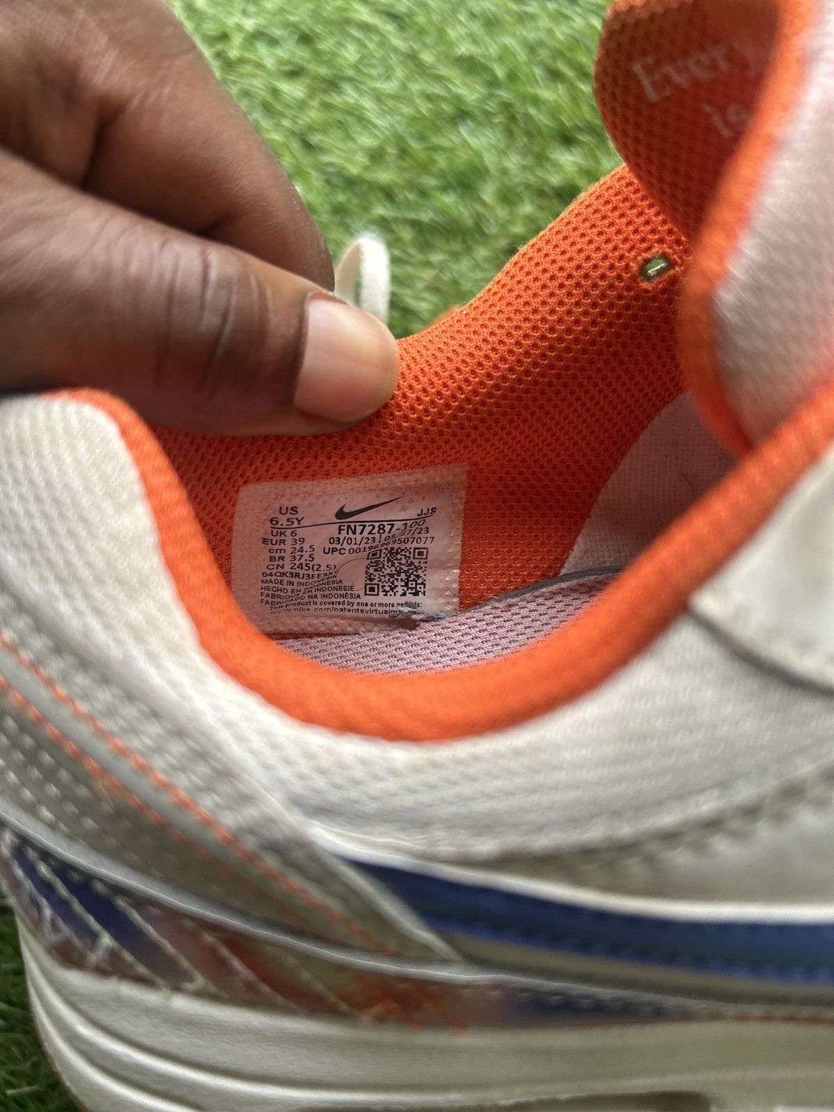 Nike Nike Air Max 1 SE Everything You Need (GS) Size US 6.5 / IT 36.5 - 6 Thumbnail